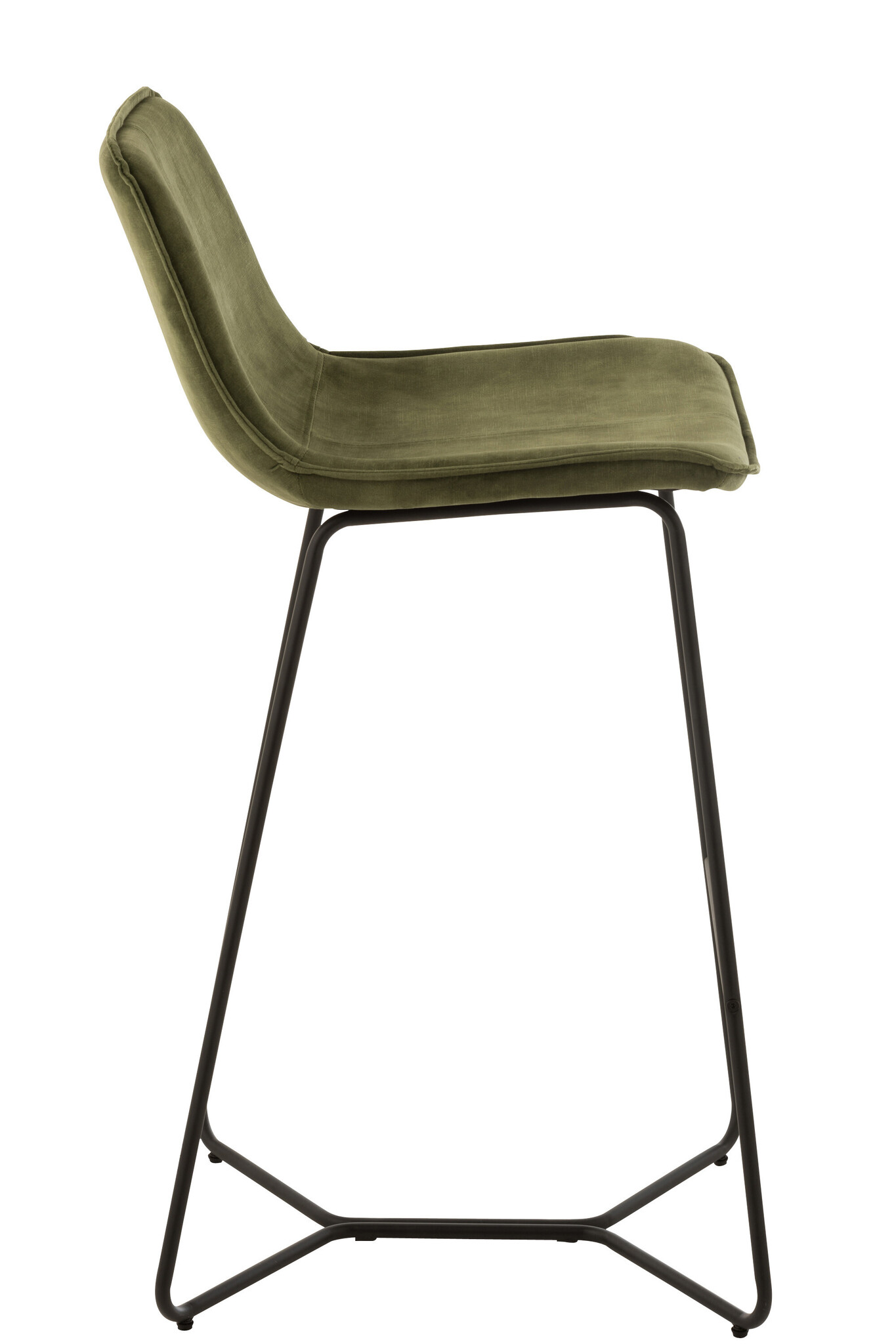 BARCHAIR LAURENT MET/TEXT GRN
