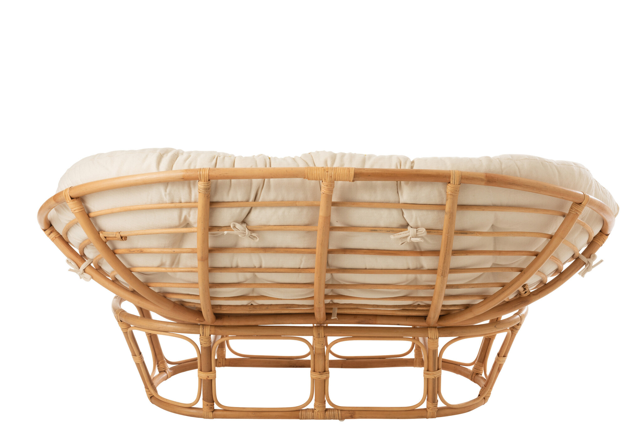 SEAT RONI CUSHION RAT NAT/WH