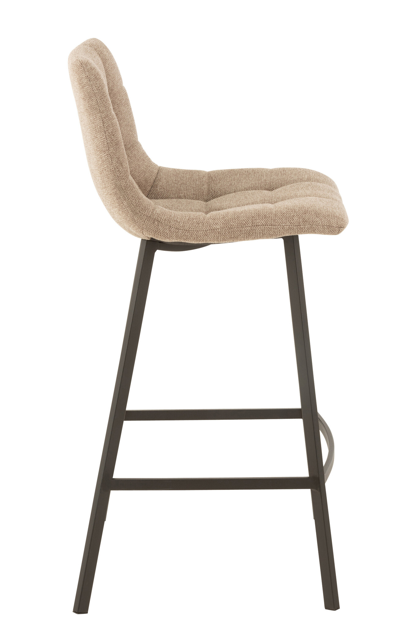 BARSTOOL STEPHANE TEX/MET BEI