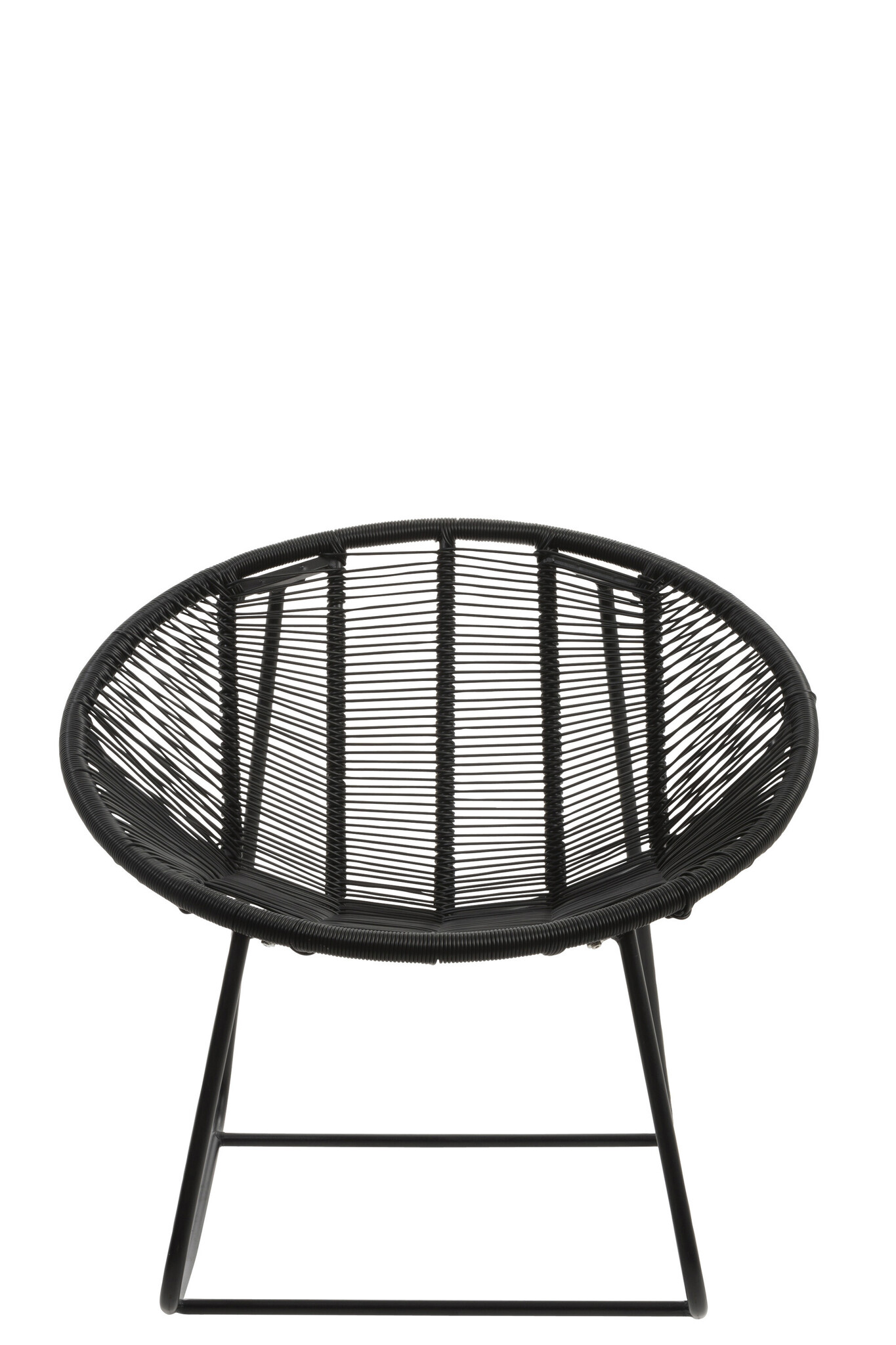 ROCKING CHAIR PAM METAL/PL BL