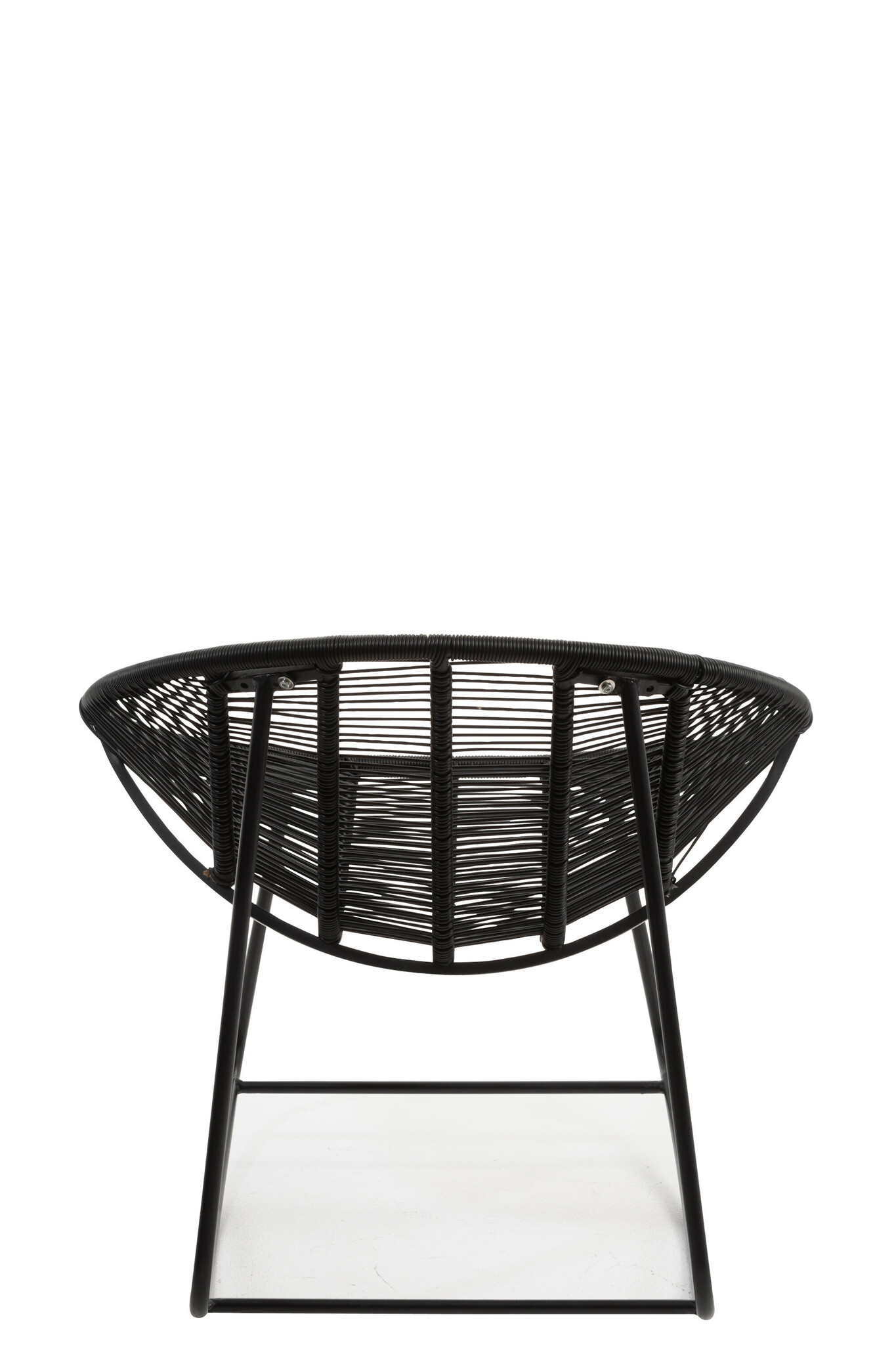ROCKING CHAIR PAM METAL/PL BL