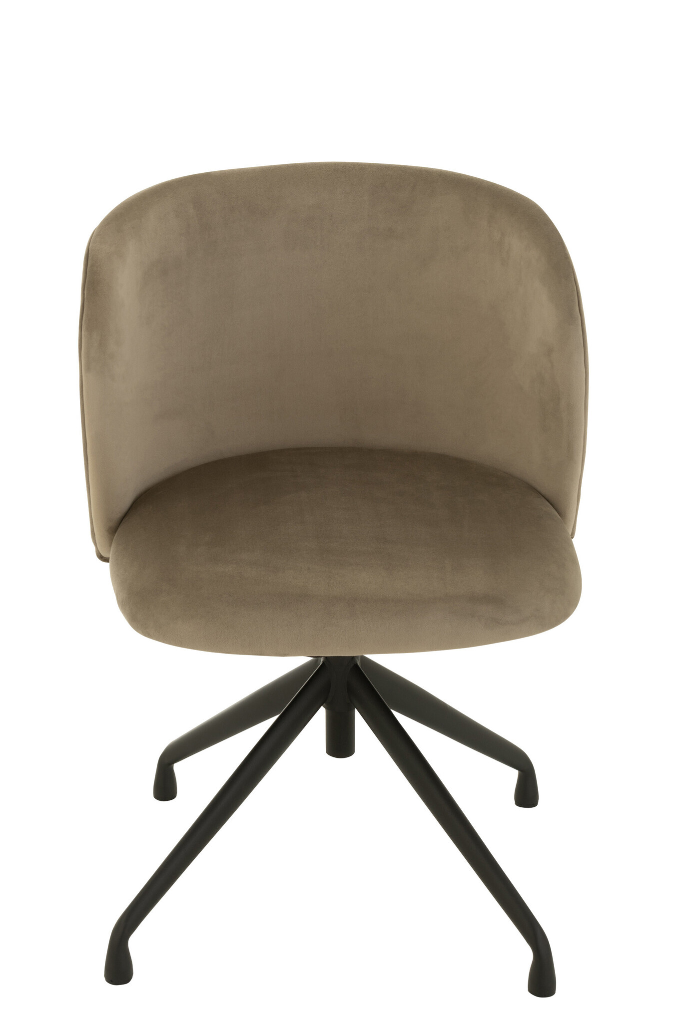 CHAIR TURN/UP/DO VELV DRK GREY