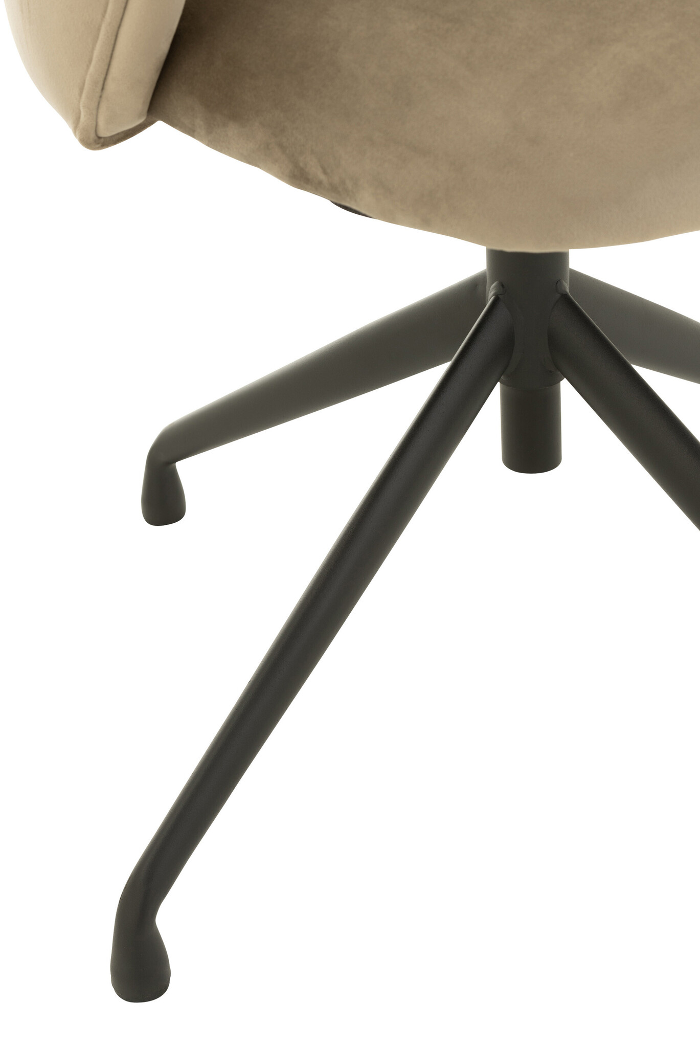 CHAIR TURN/UP/DO VELV DRK GREY