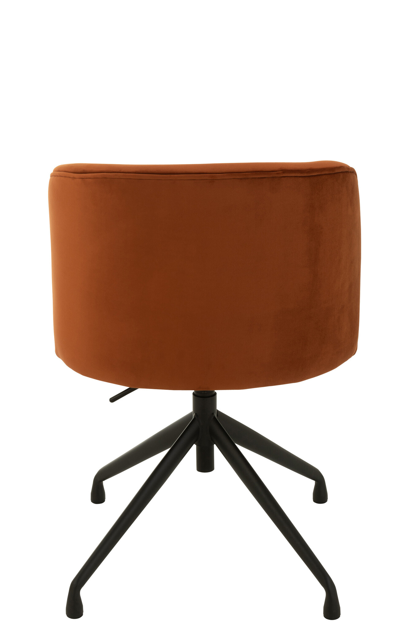 CHAIR TURN/UP/DO VELV DRK ORAN
