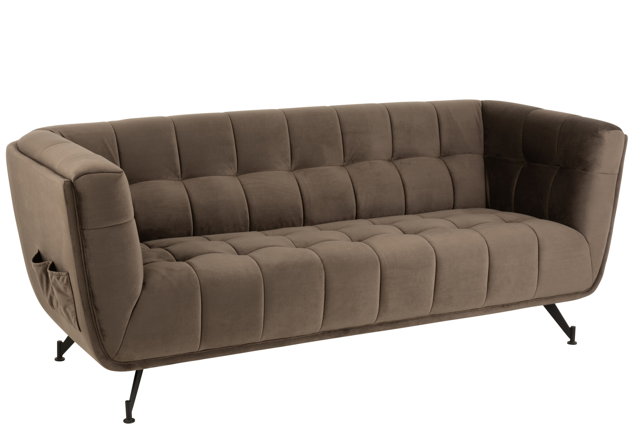 LOUNGE SEAT 3P TE/WD/MET D GRY