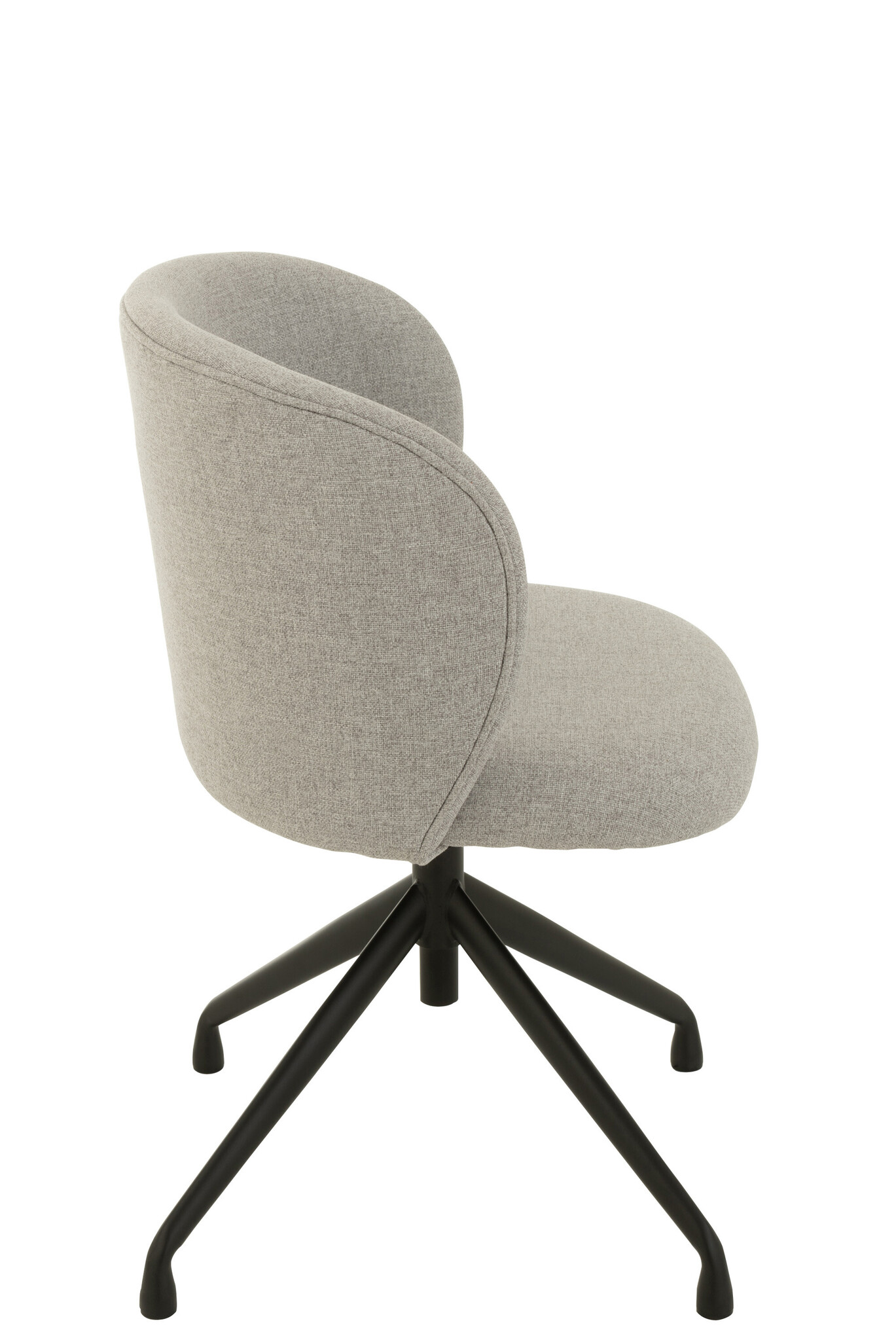 CHAIR TURN/UP/DOWN LINEN GREY