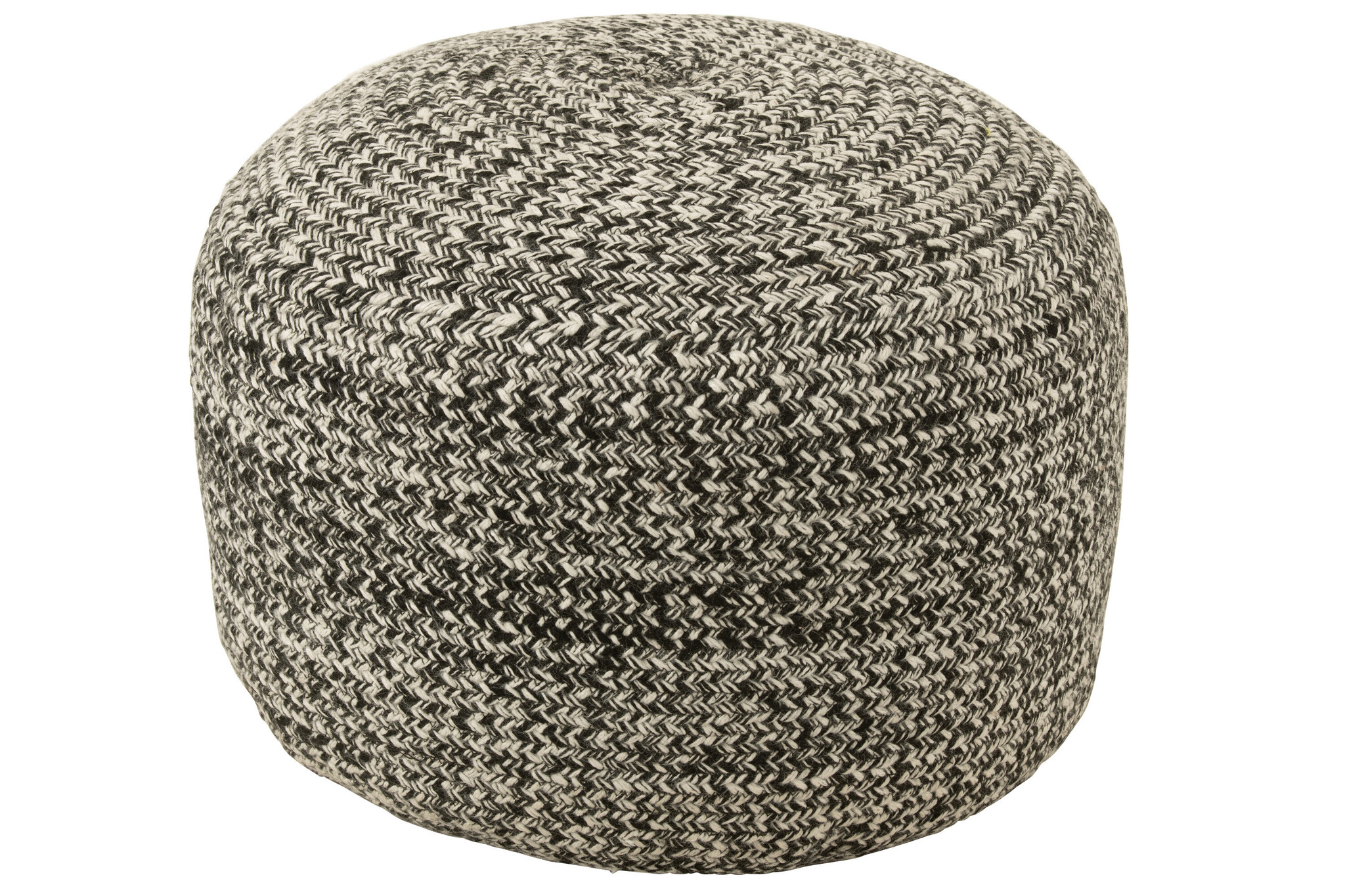 POUF MIAMI OUT POL BLK/W