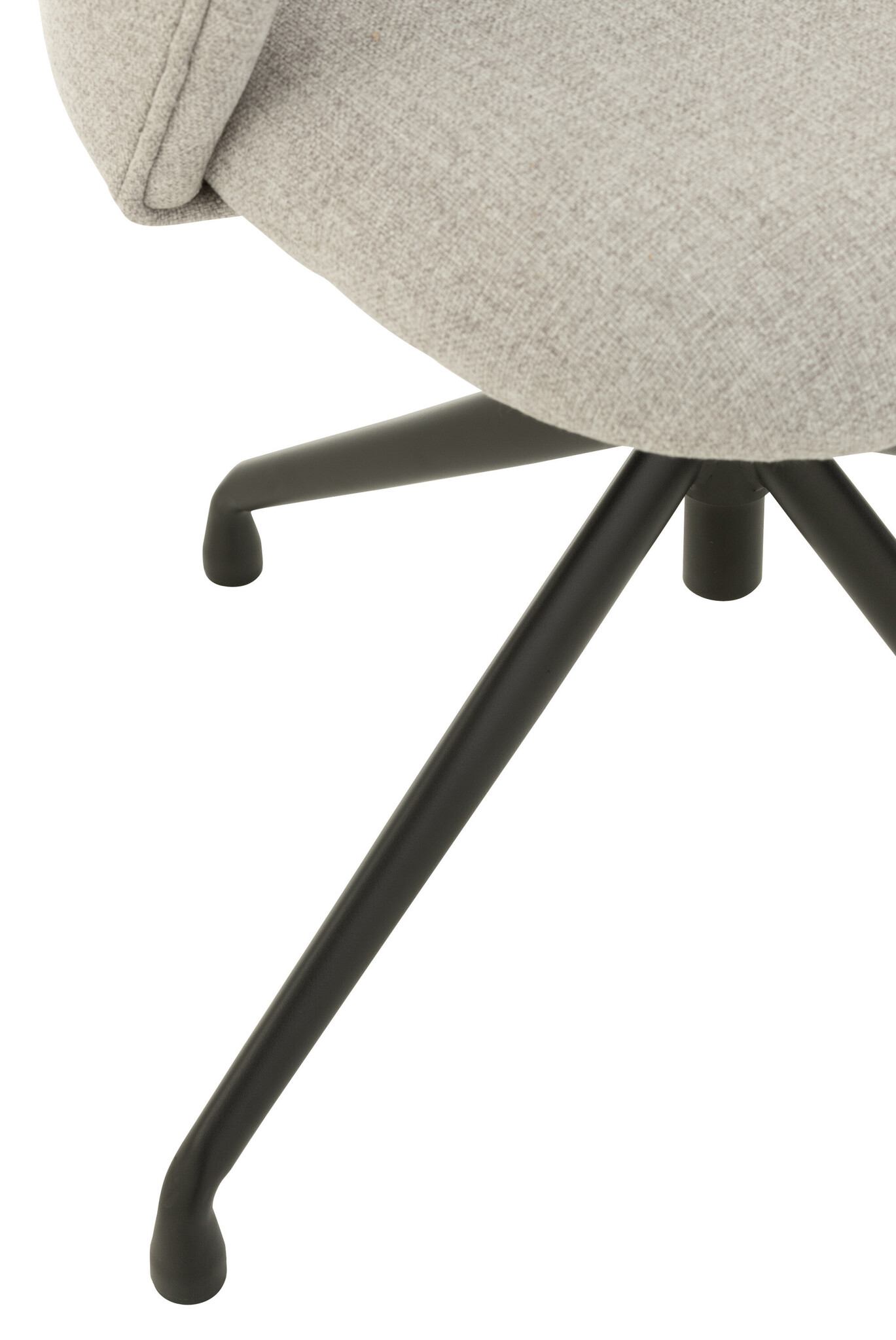 CHAIR TURN/UP/DOWN LINEN GREY