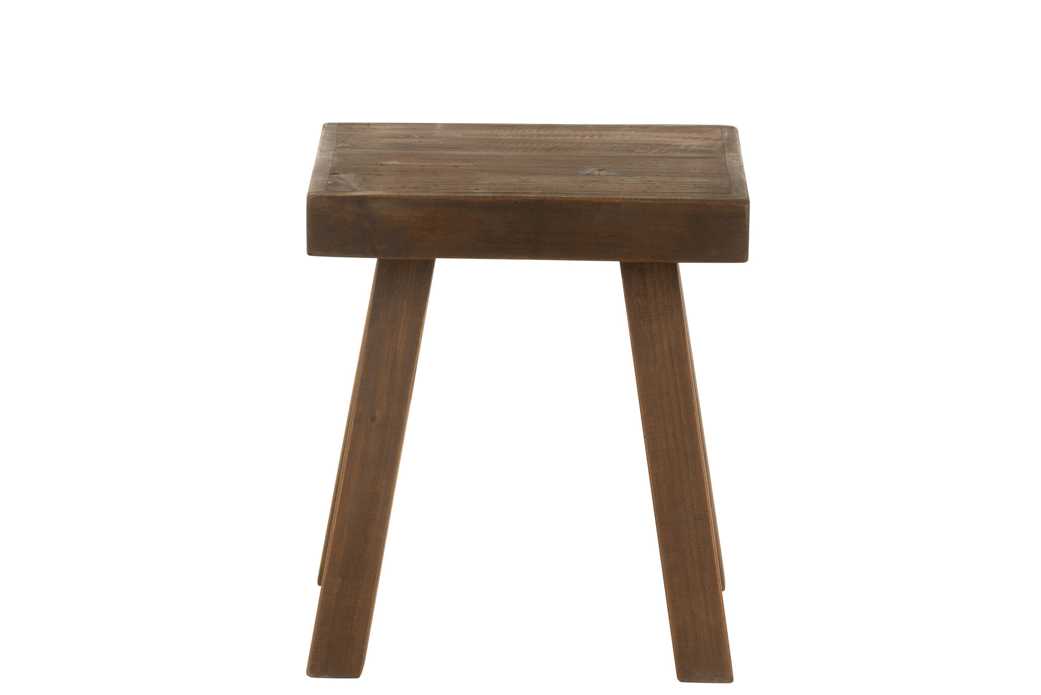 STOOL BASIC WOOD BROWN
