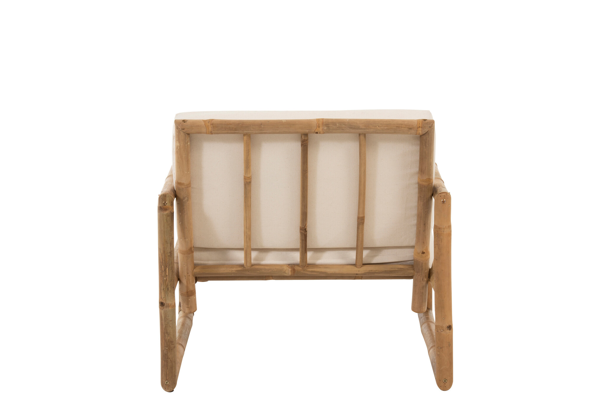 SEAT 1P BAMBOO+TEXTILE NAT/WHI