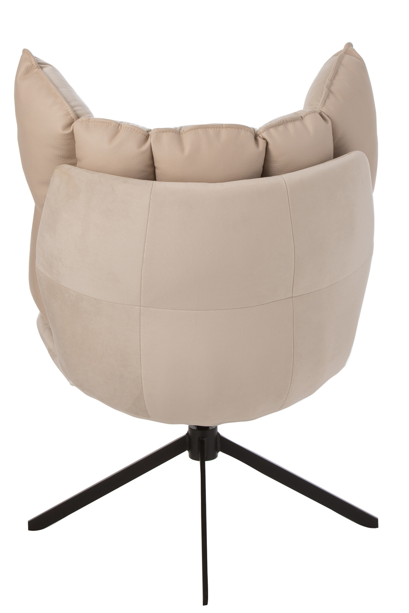 CHAIR REL CUSH FR TEX/MET BEI