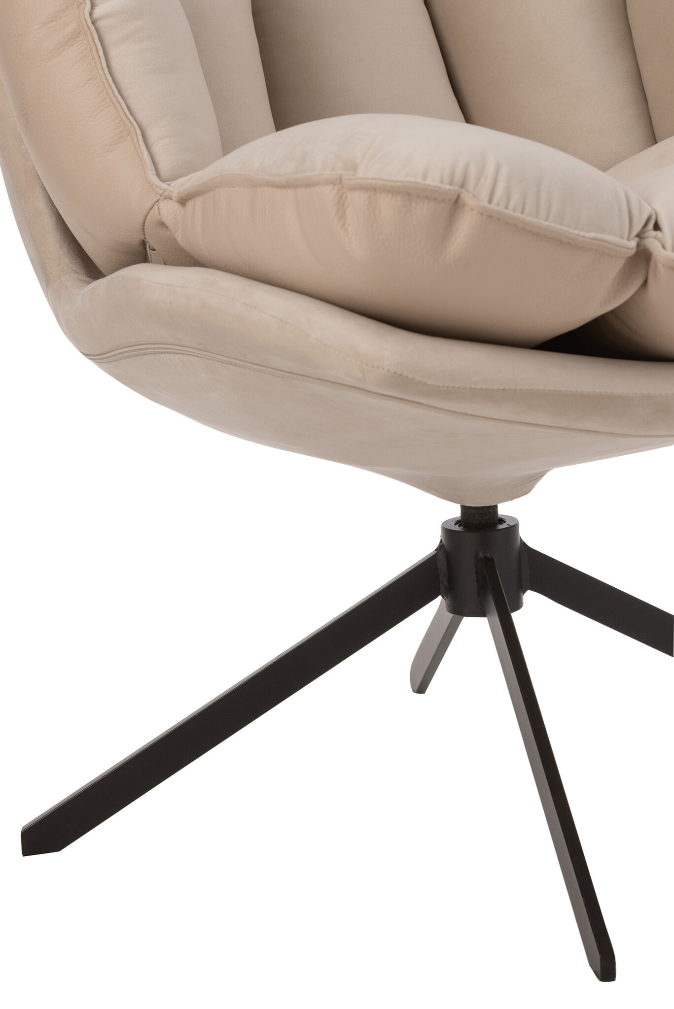 CHAIR REL CUSH FR TEX/MET BEI
