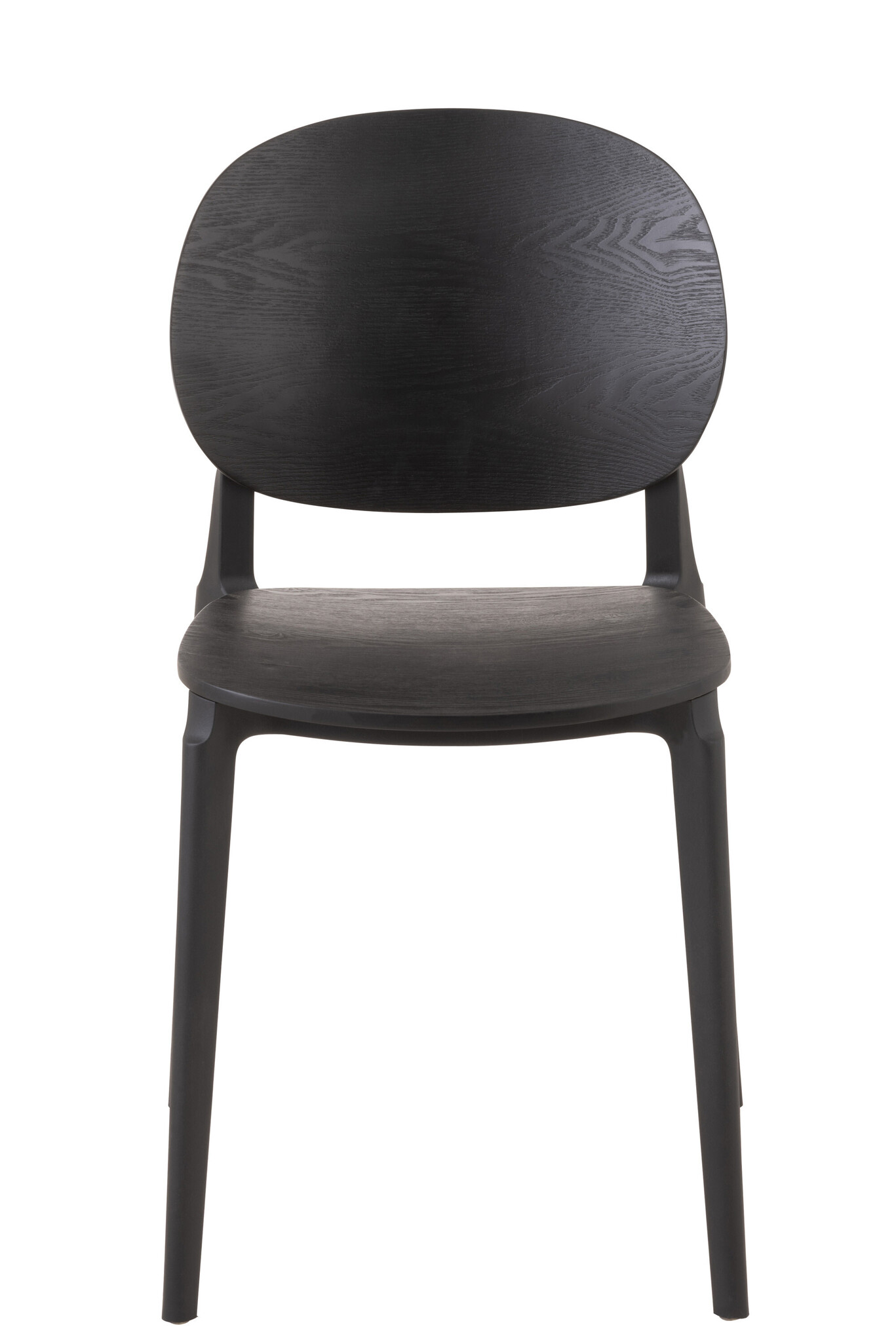 CHAIR BASIC POLYESTER/FIN BL