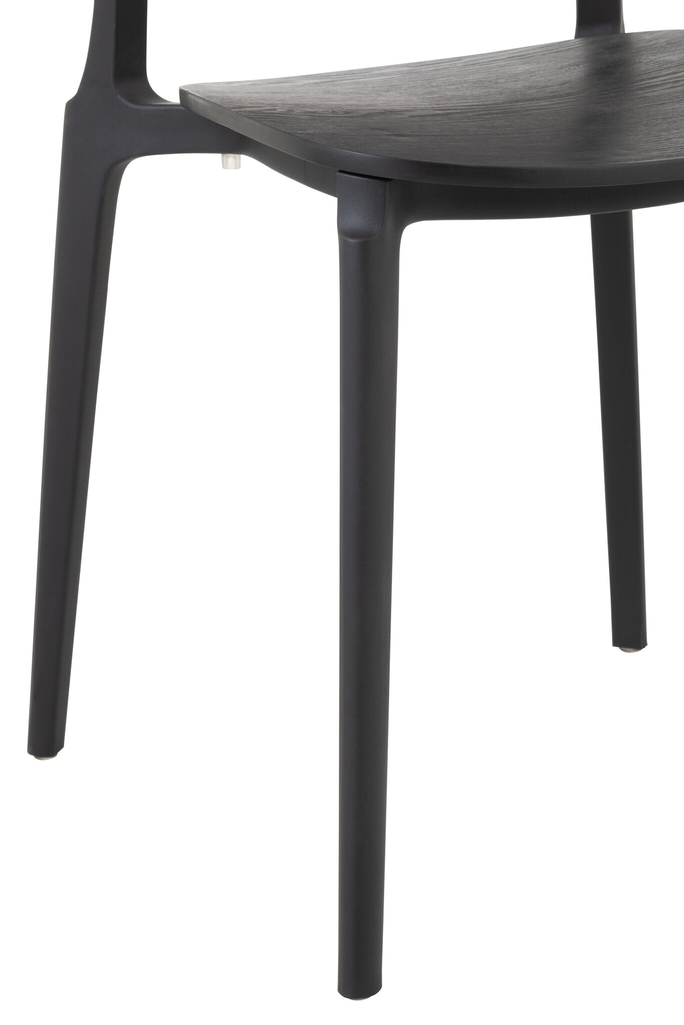 CHAIR BASIC POLYESTER/FIN BL