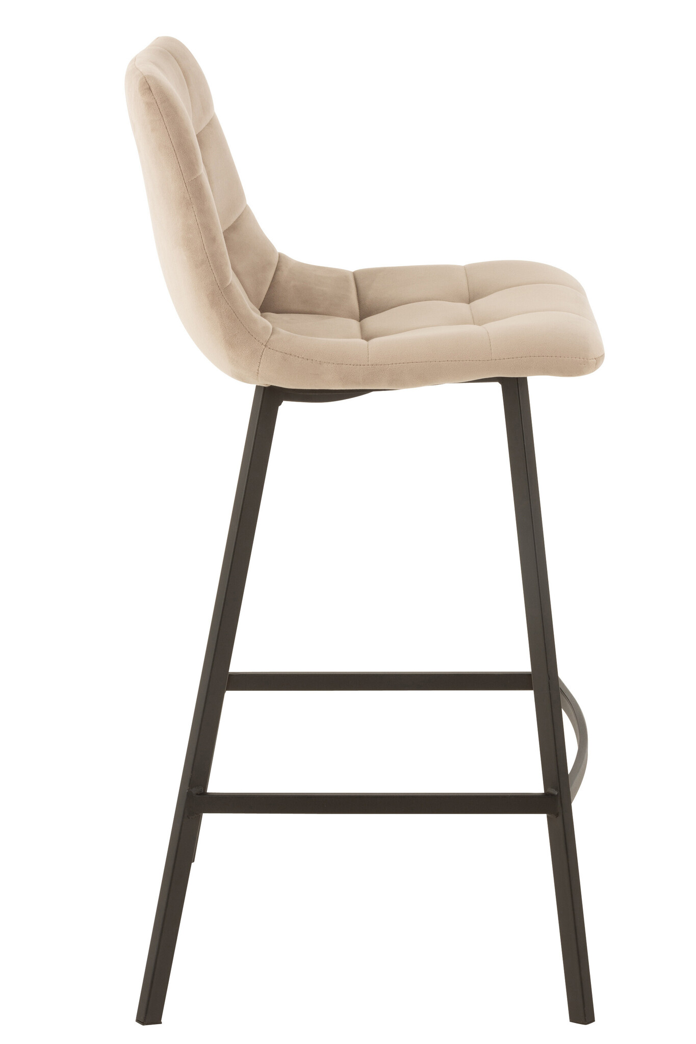 BARSTOOL OLIVIER TEX/MET BEI