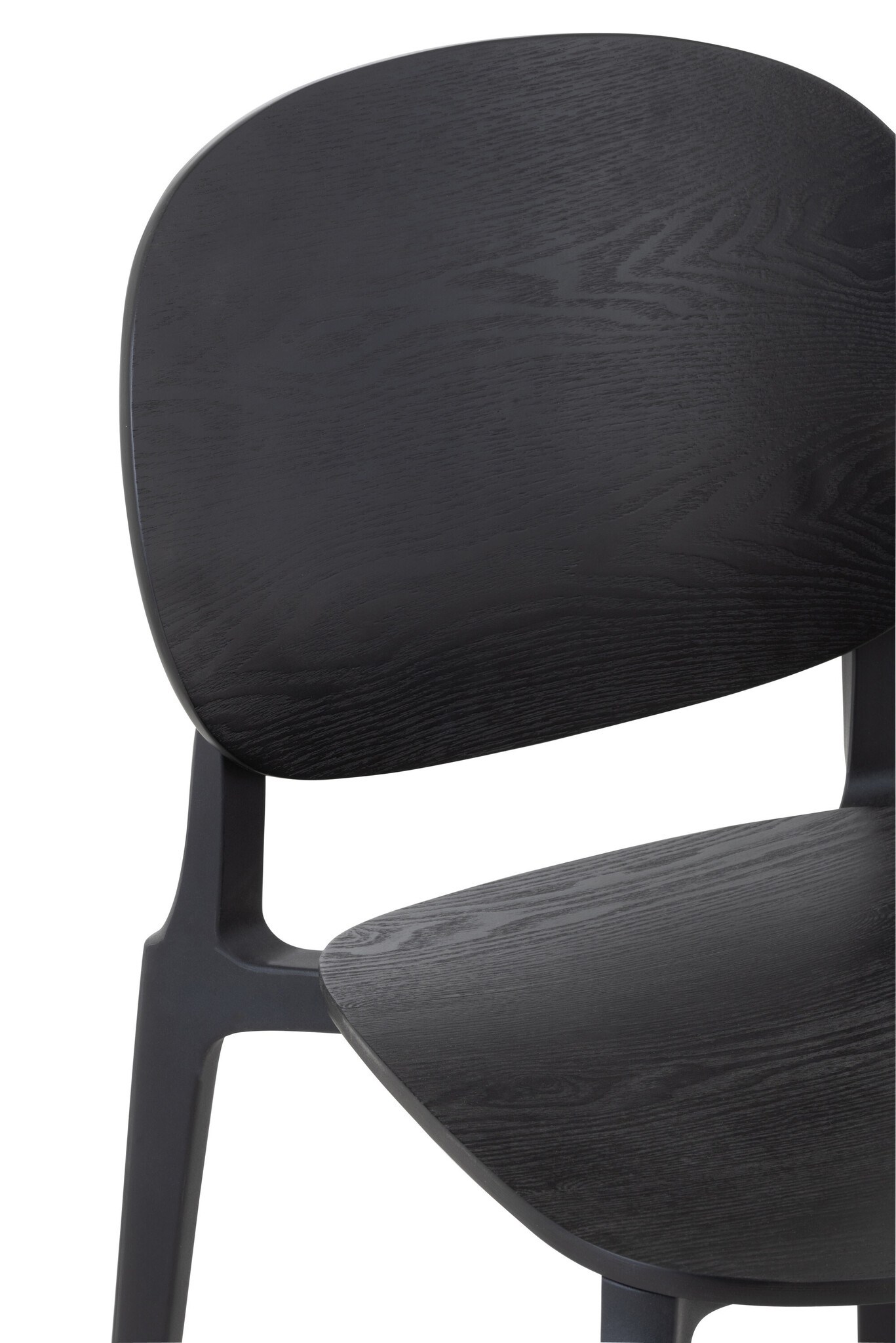 CHAIR BASIC POLYESTER/FIN BL
