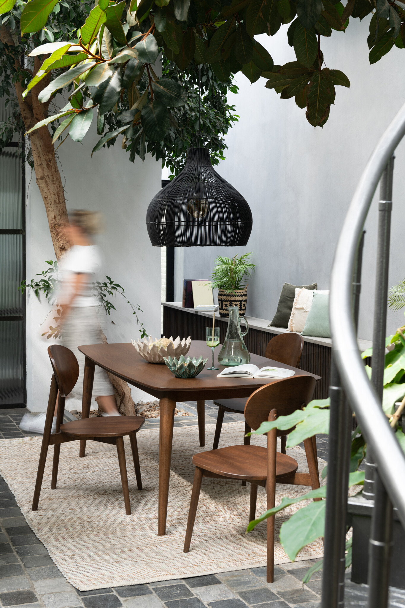 CHAIR WOOD BROWN