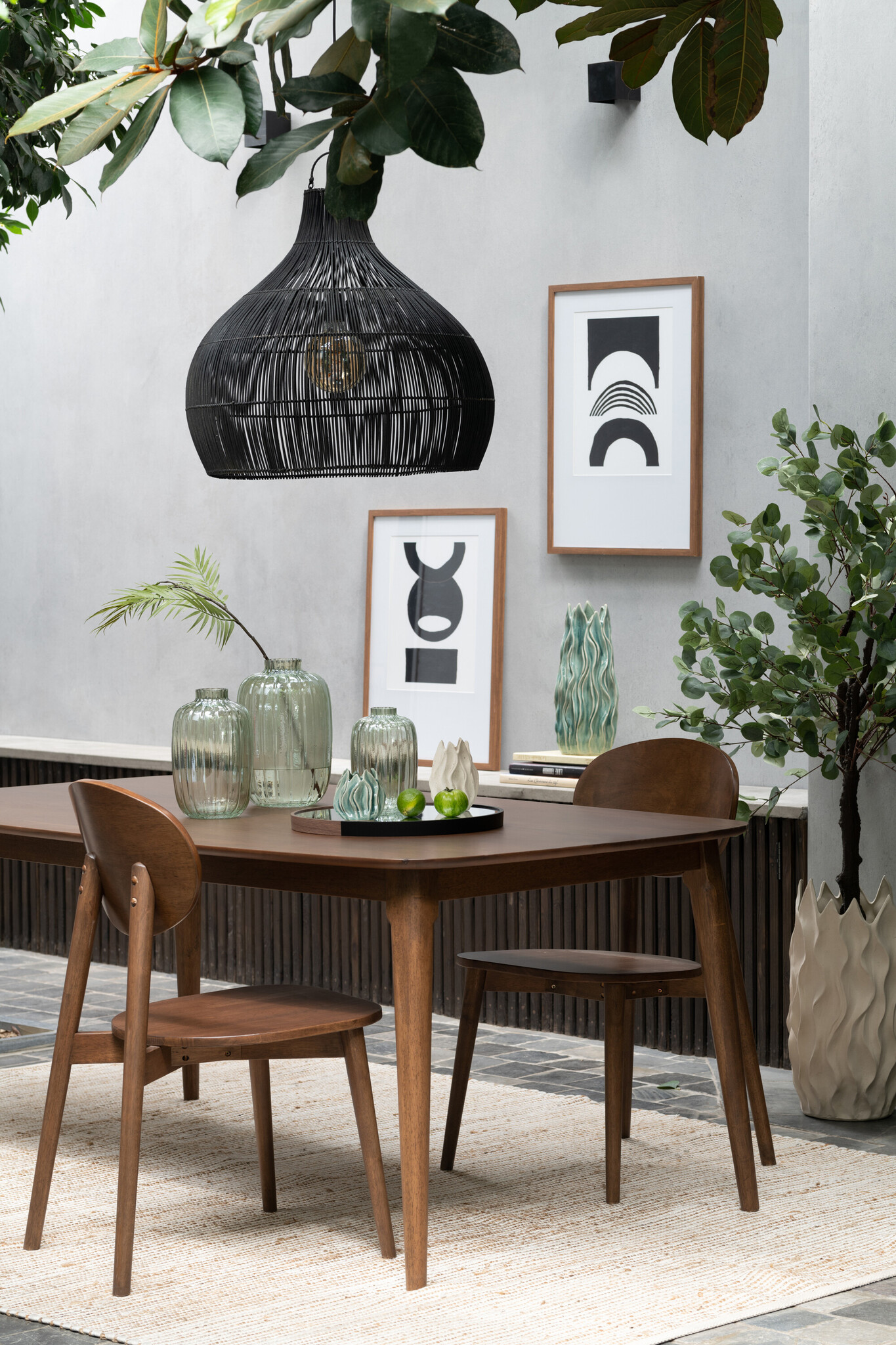 CHAIR WOOD BROWN