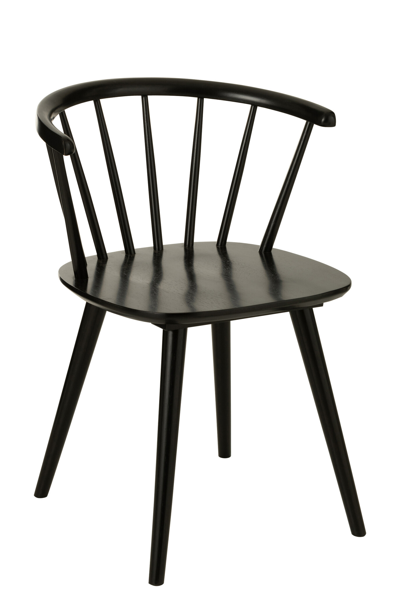CHAIR VINTAGE WOOD BLACK