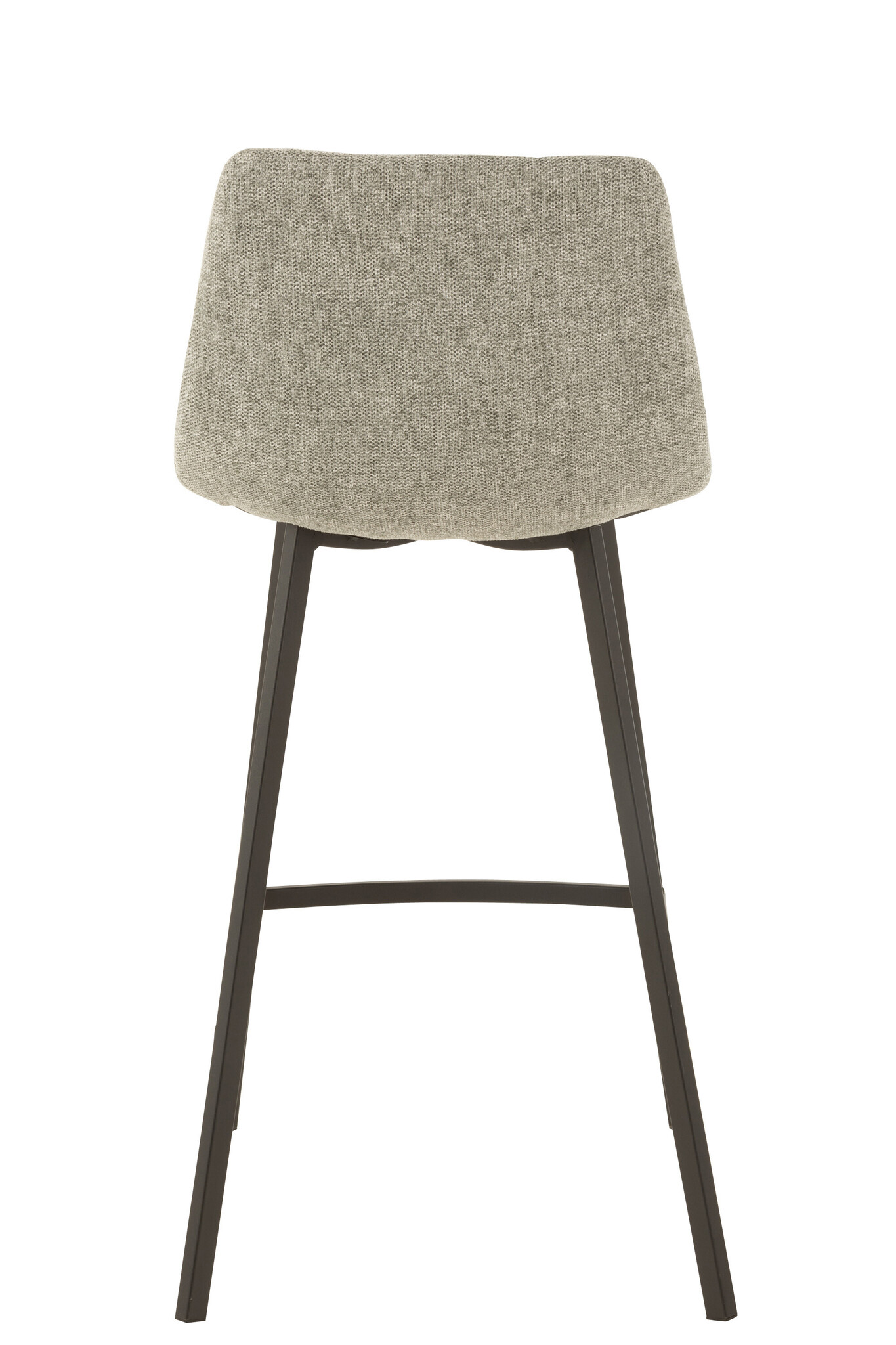 BARSTOOL STEPHANE TEX/MET GRY
