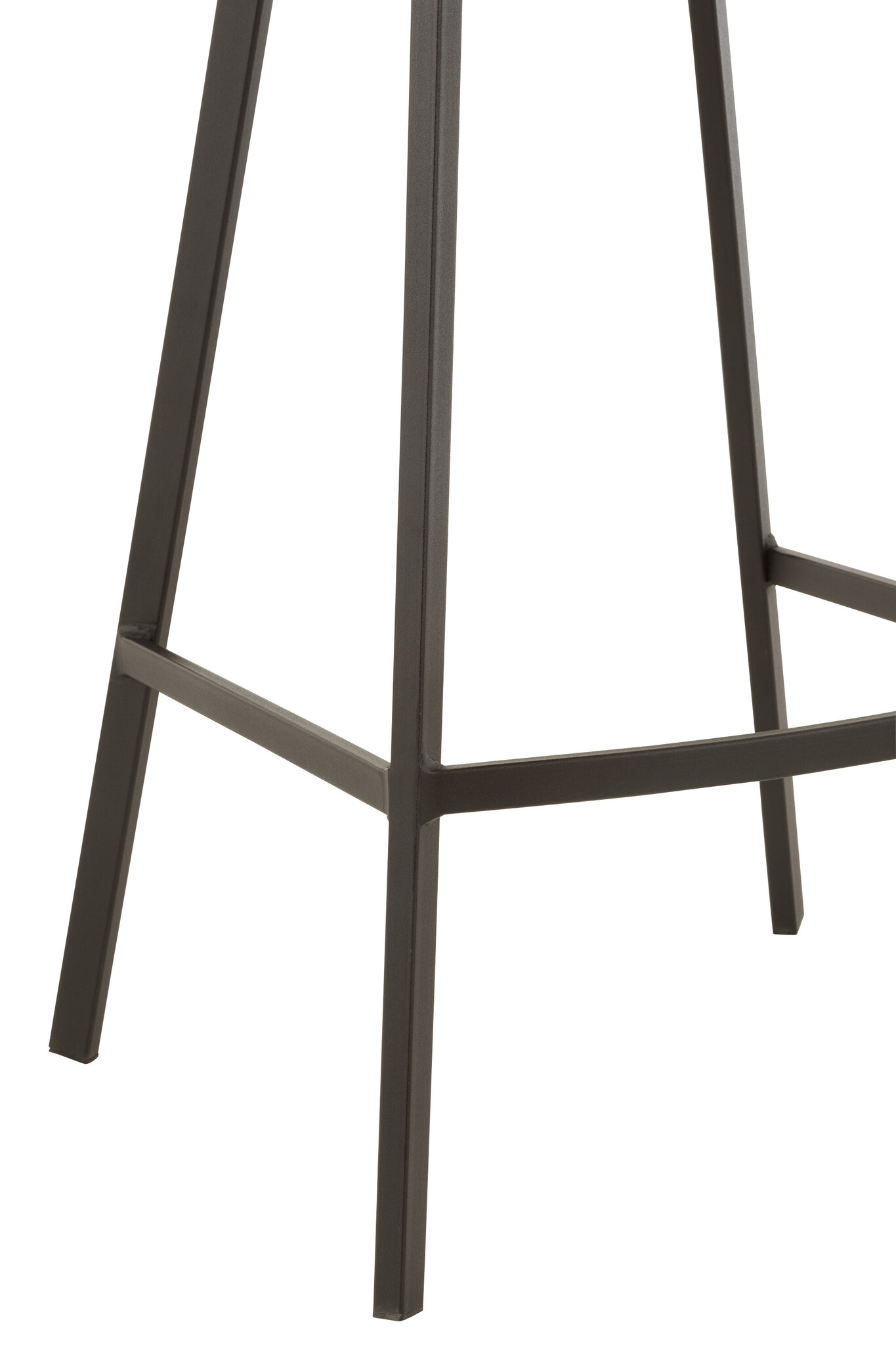 BARSTOOL STEPHANE TEX/MET GRY