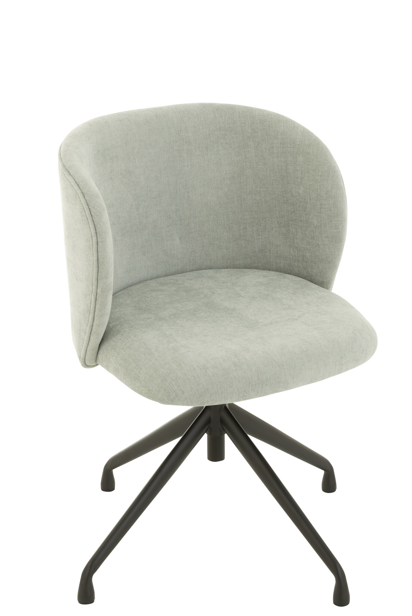 CHAIR TURN/UP/DO TEX LGT BLUE