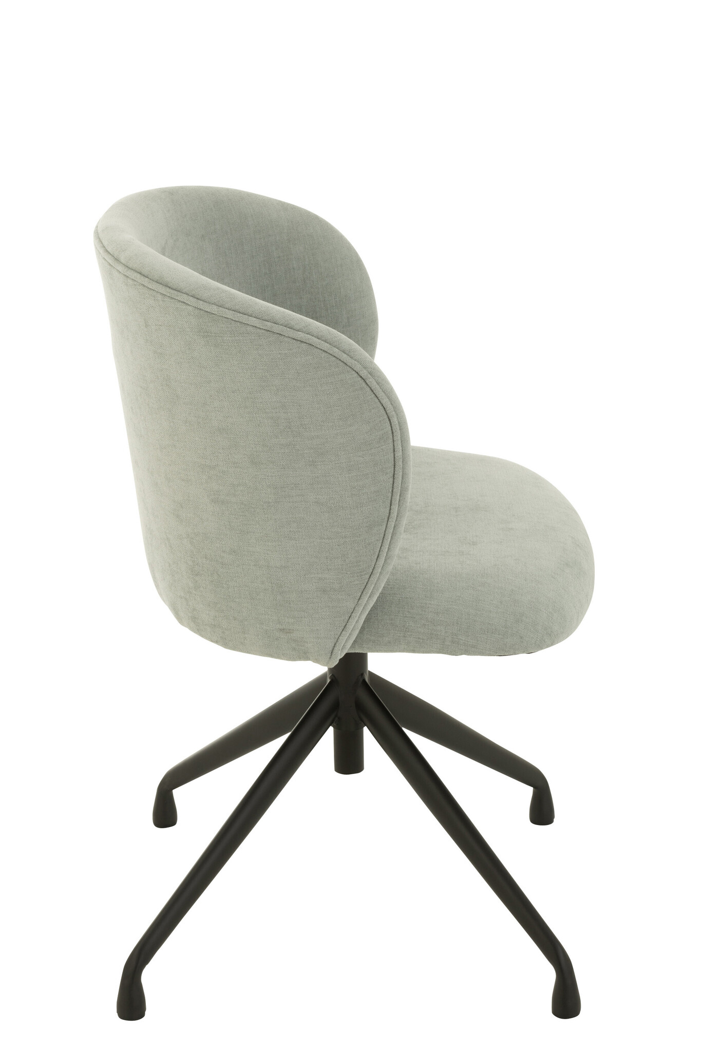 CHAIR TURN/UP/DO TEX LGT BLUE