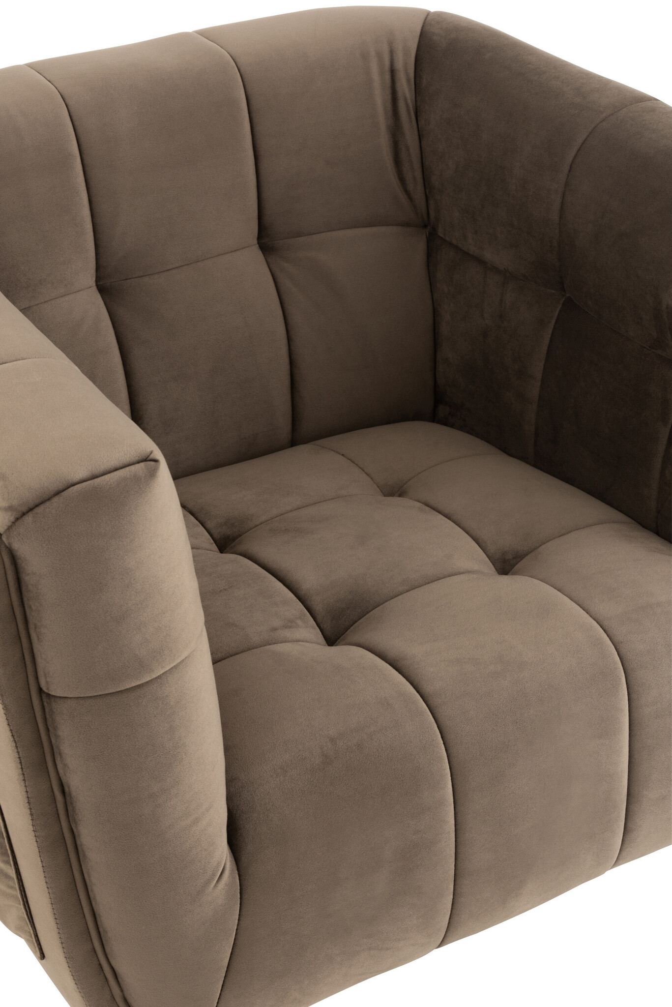 LOUNGE SEAT 1P TE/WD/MET D GRY