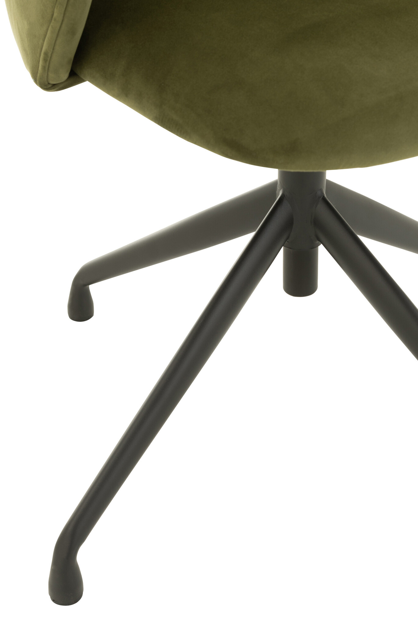 CHAIR TURN/UP/DO VELV DRK GREE