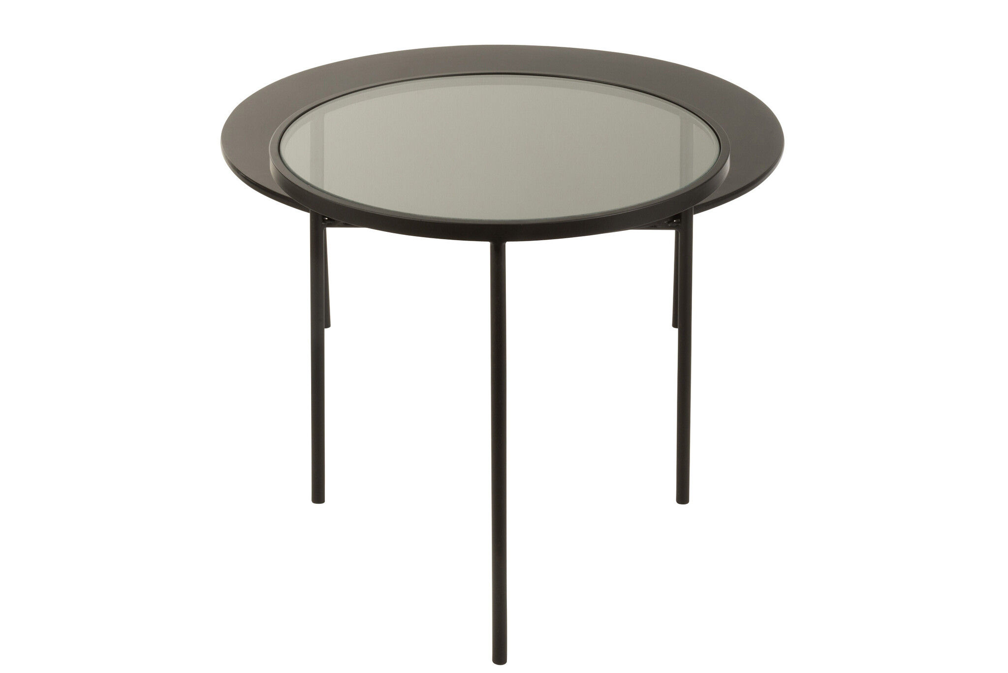 SIDETABLE 2 LEVEL MET/GL BL L