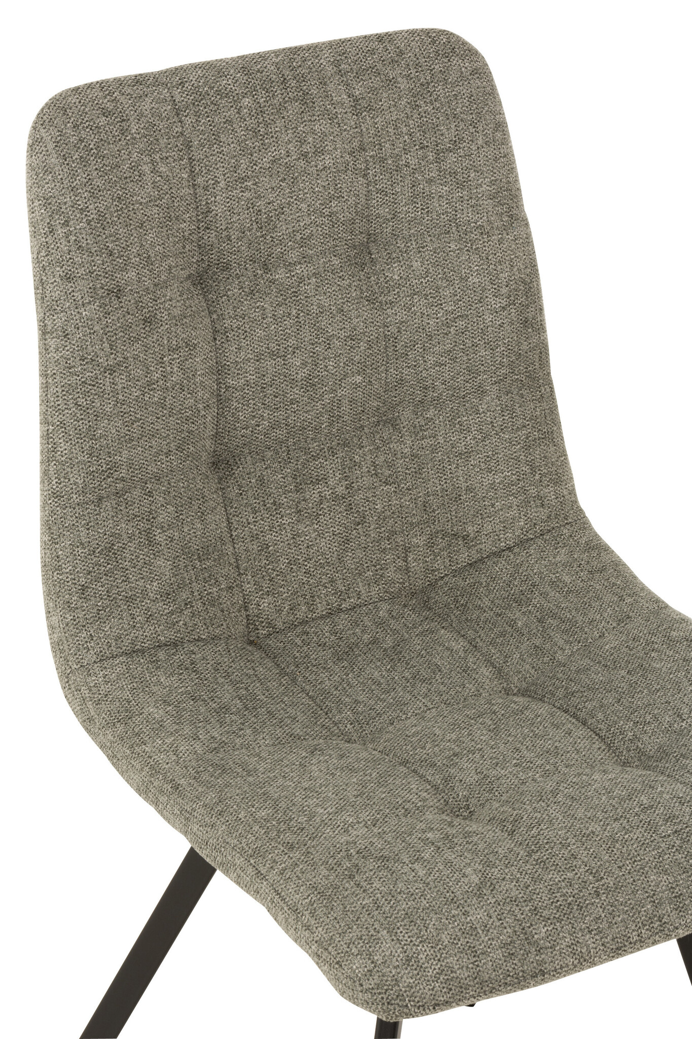 CHAIR BABETTE TEXTILE/MET GRY