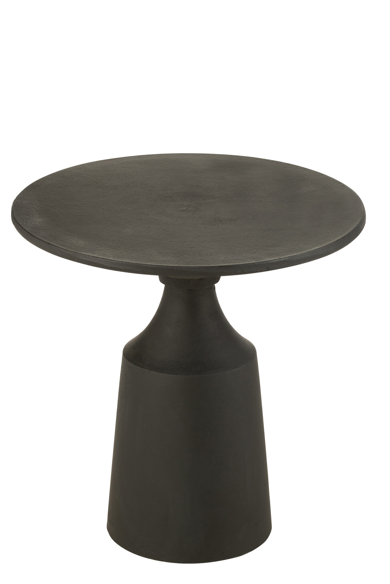 SIDETABLE RND ALUMINIUM BLACK