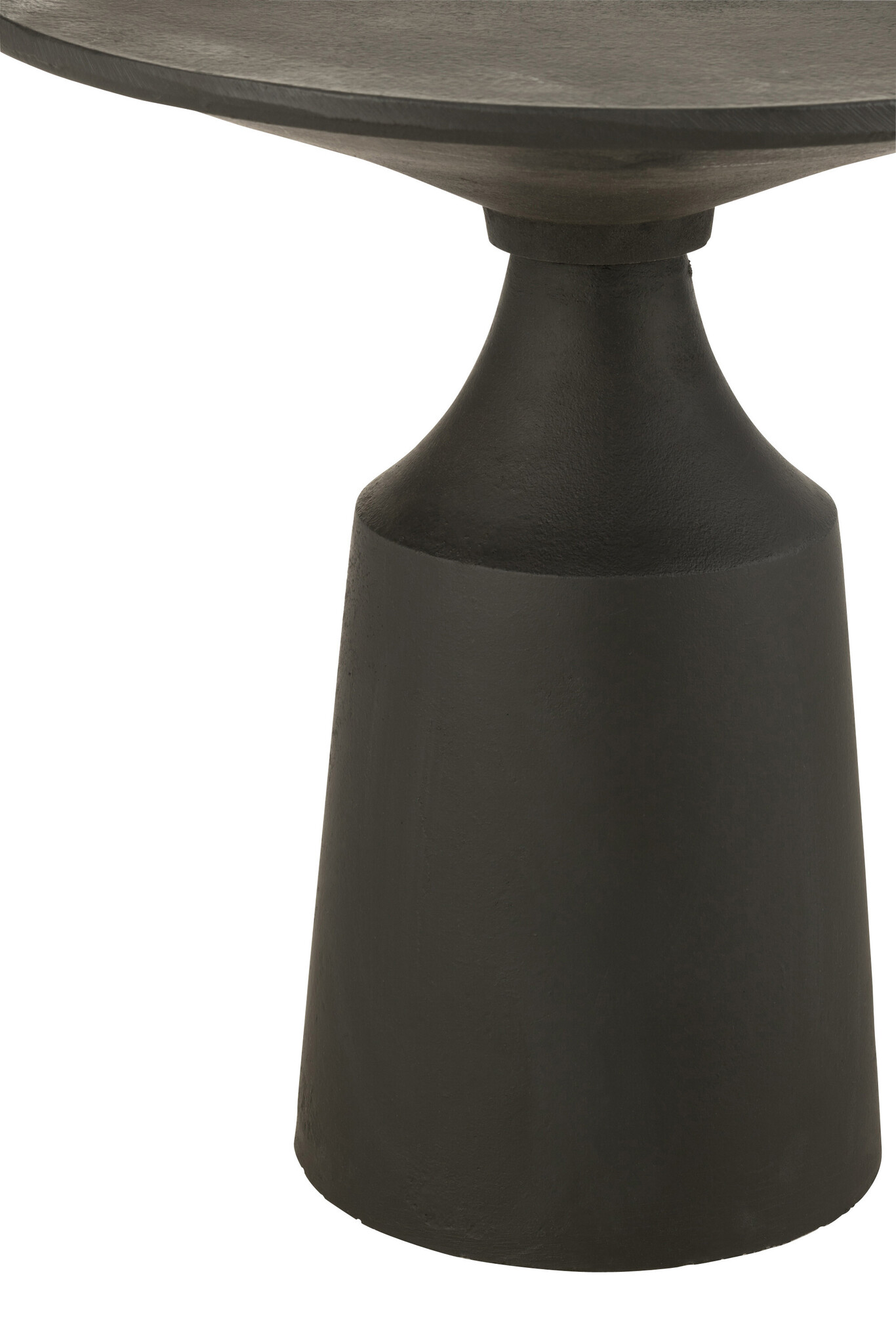 SIDETABLE RND ALUMINIUM BLACK