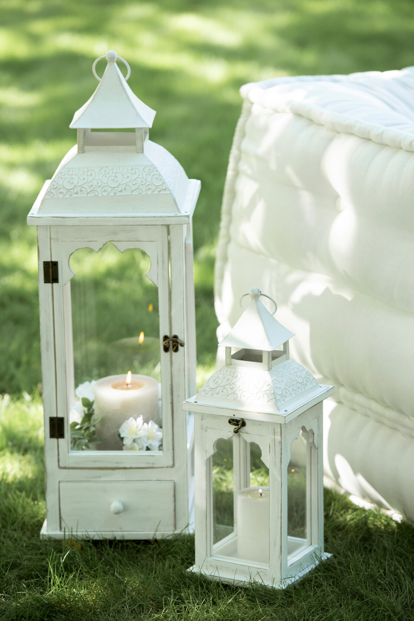 S/3 LANTERNS IBIZA SPR WD WH