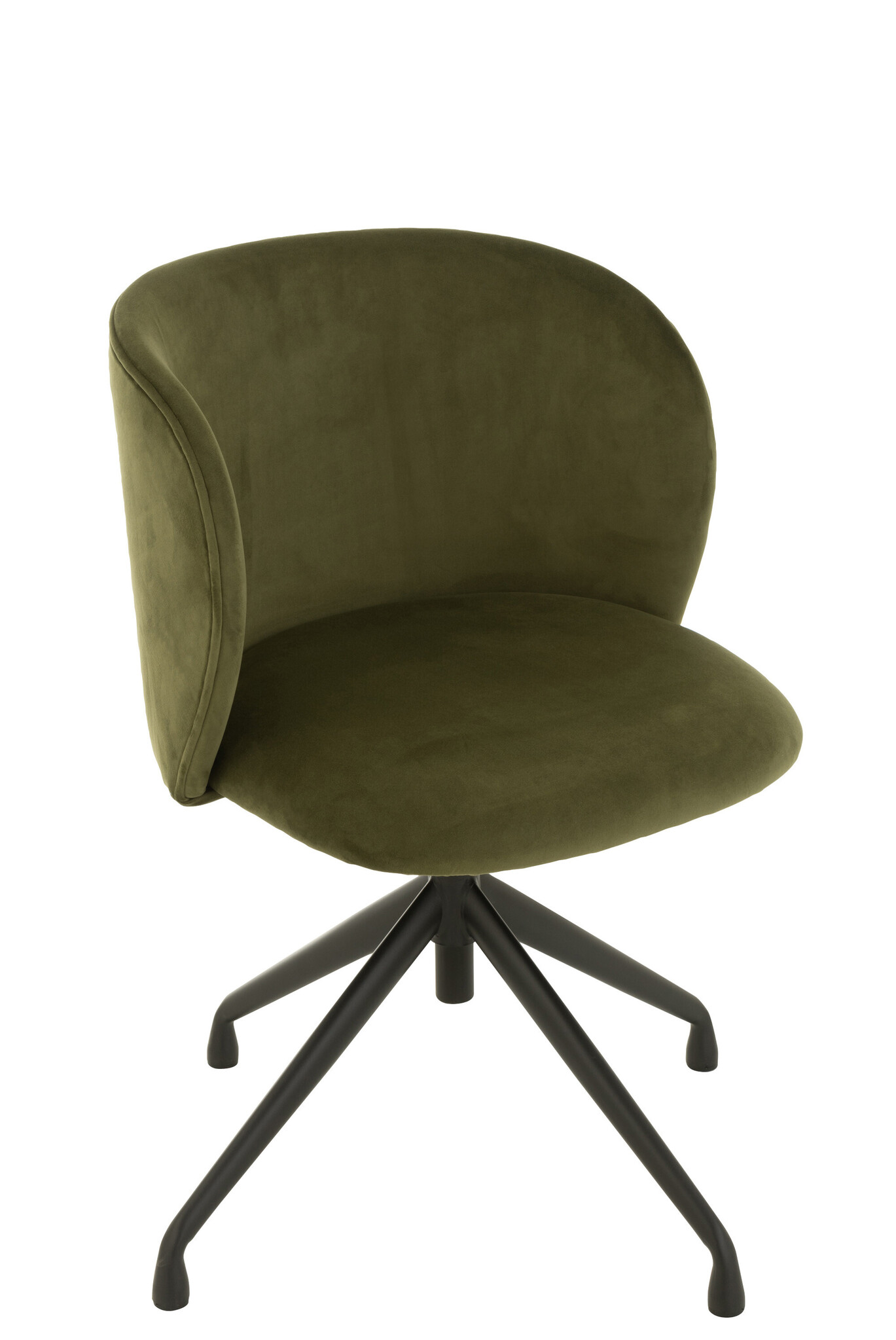 CHAIR TURN/UP/DO VELV DRK GREE