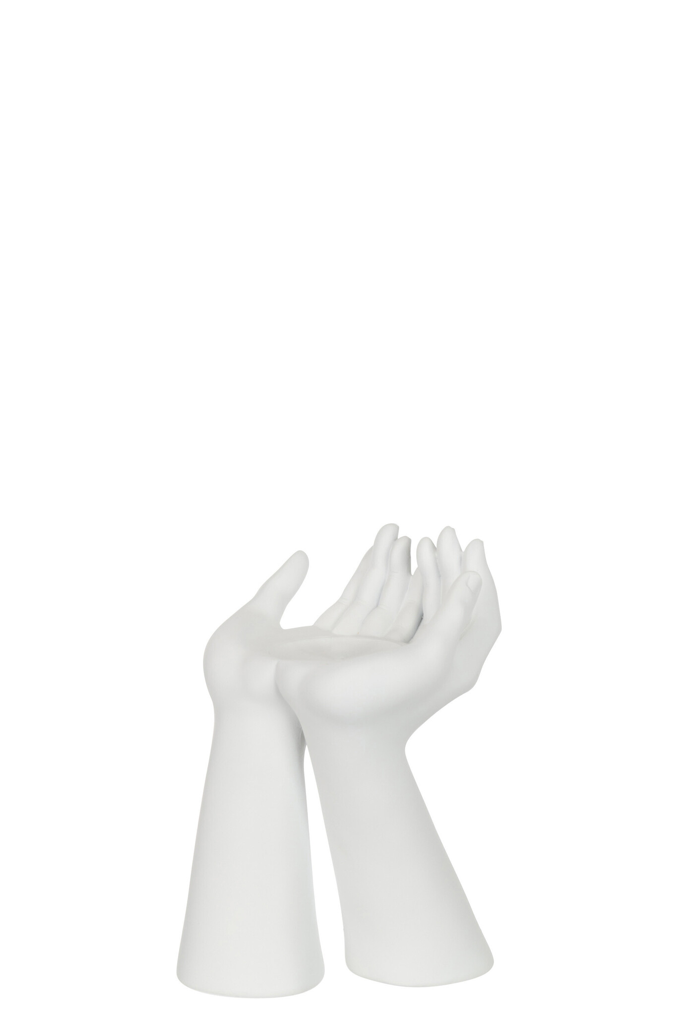 HANDS POLY WHITE