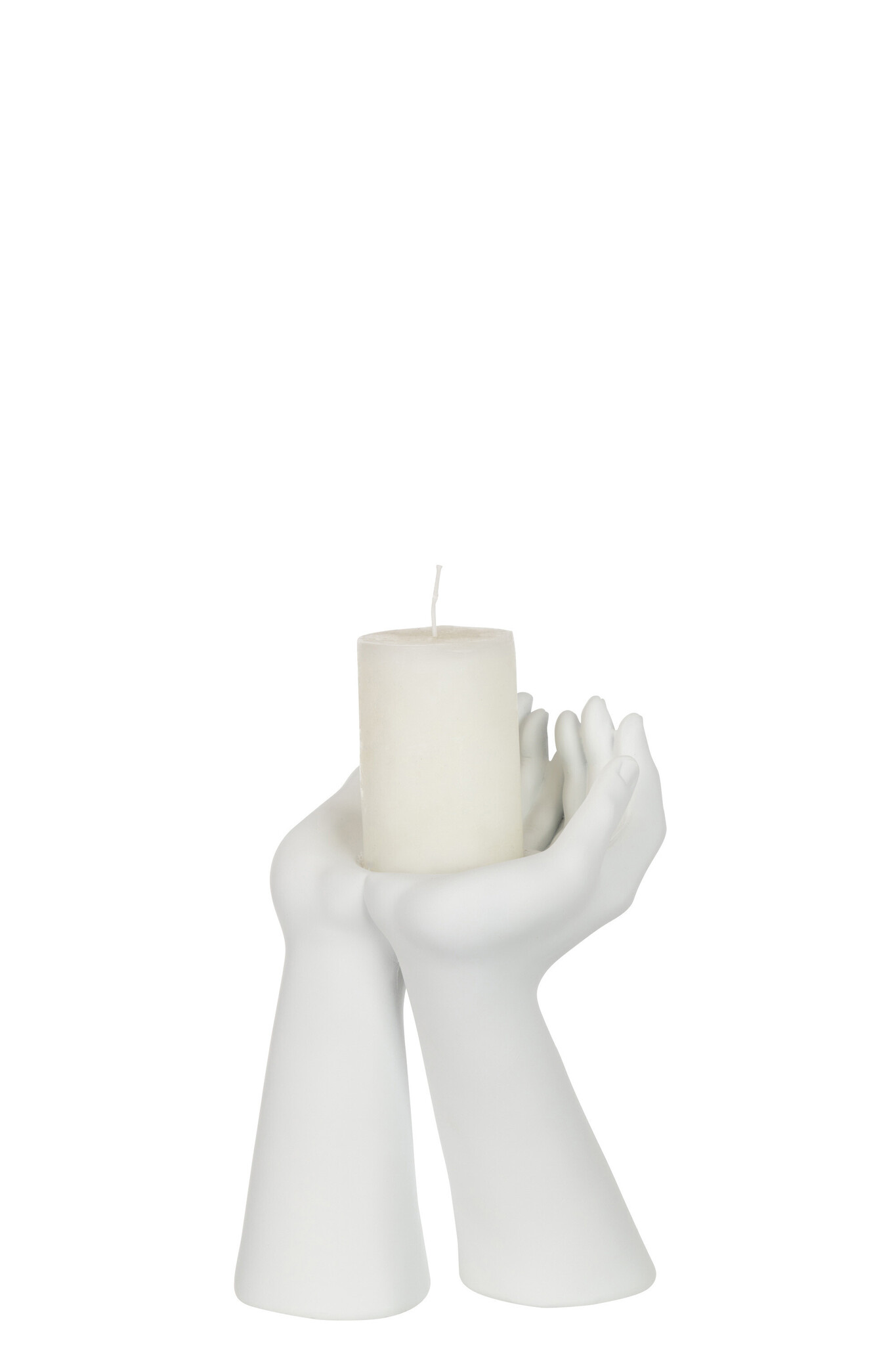 HANDS POLY WHITE