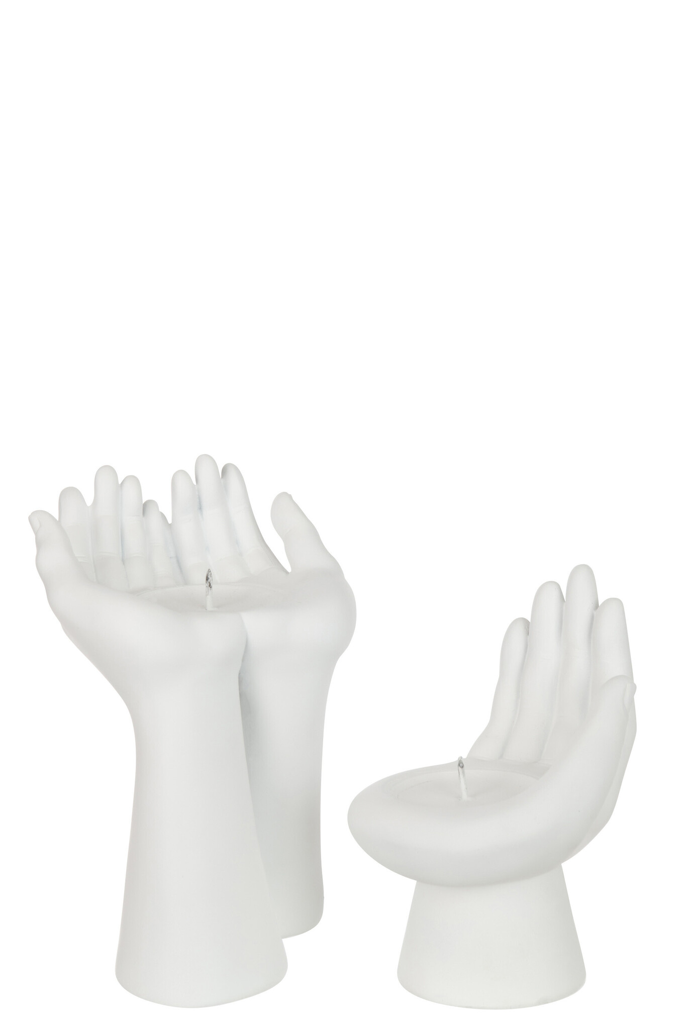 HANDS POLY WHITE