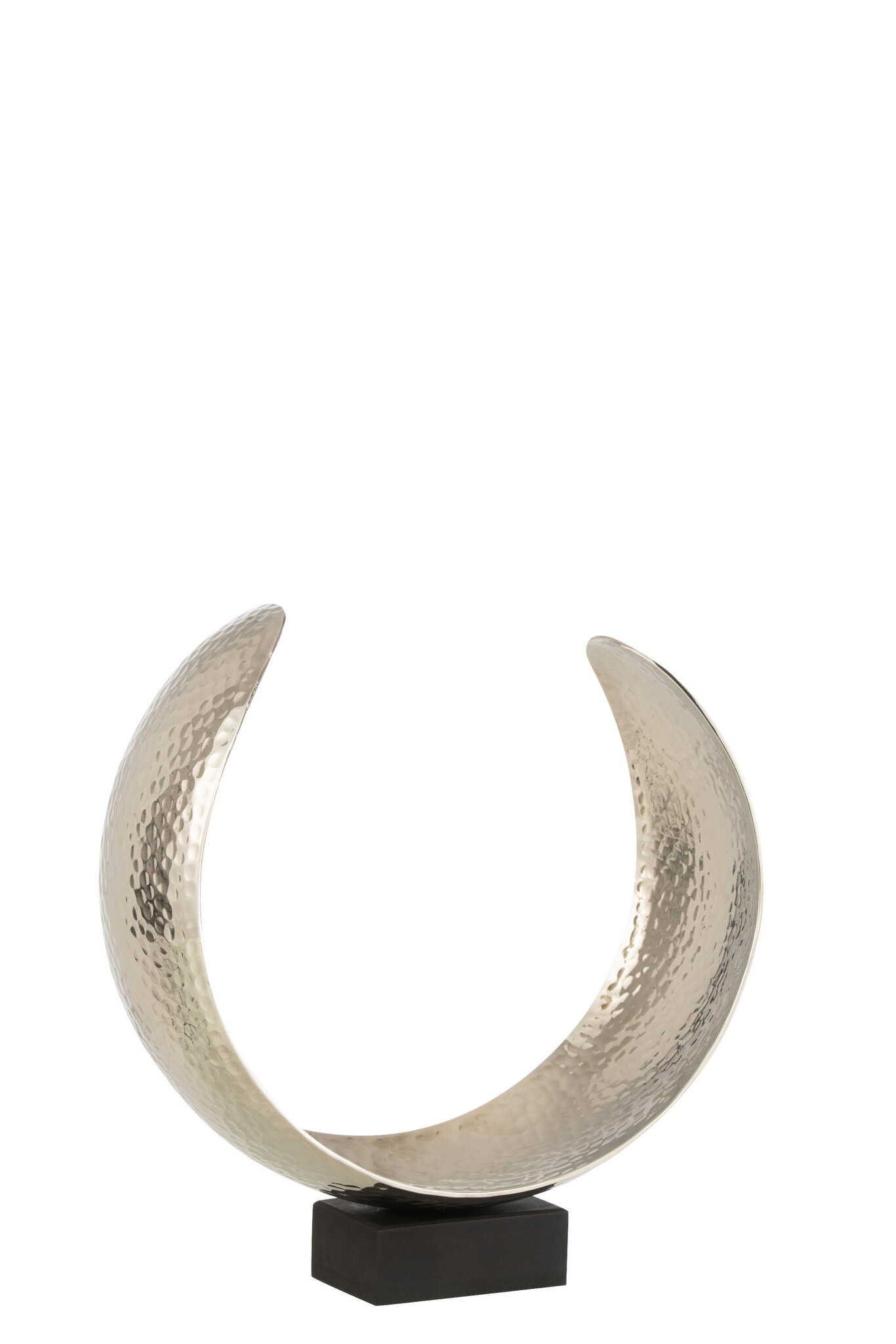 METAL MOON DECORATION SILVER M