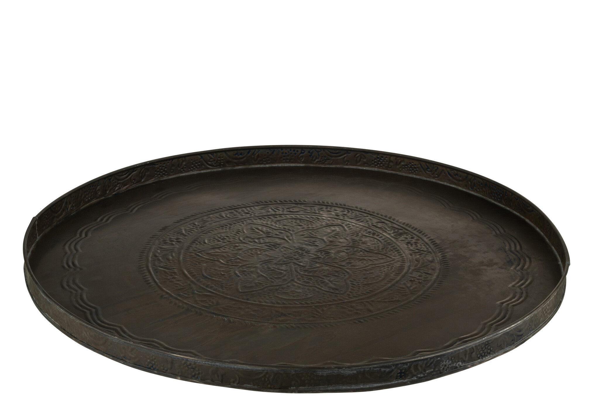 TRAY ROUND CLASSIC IR BL MAT L