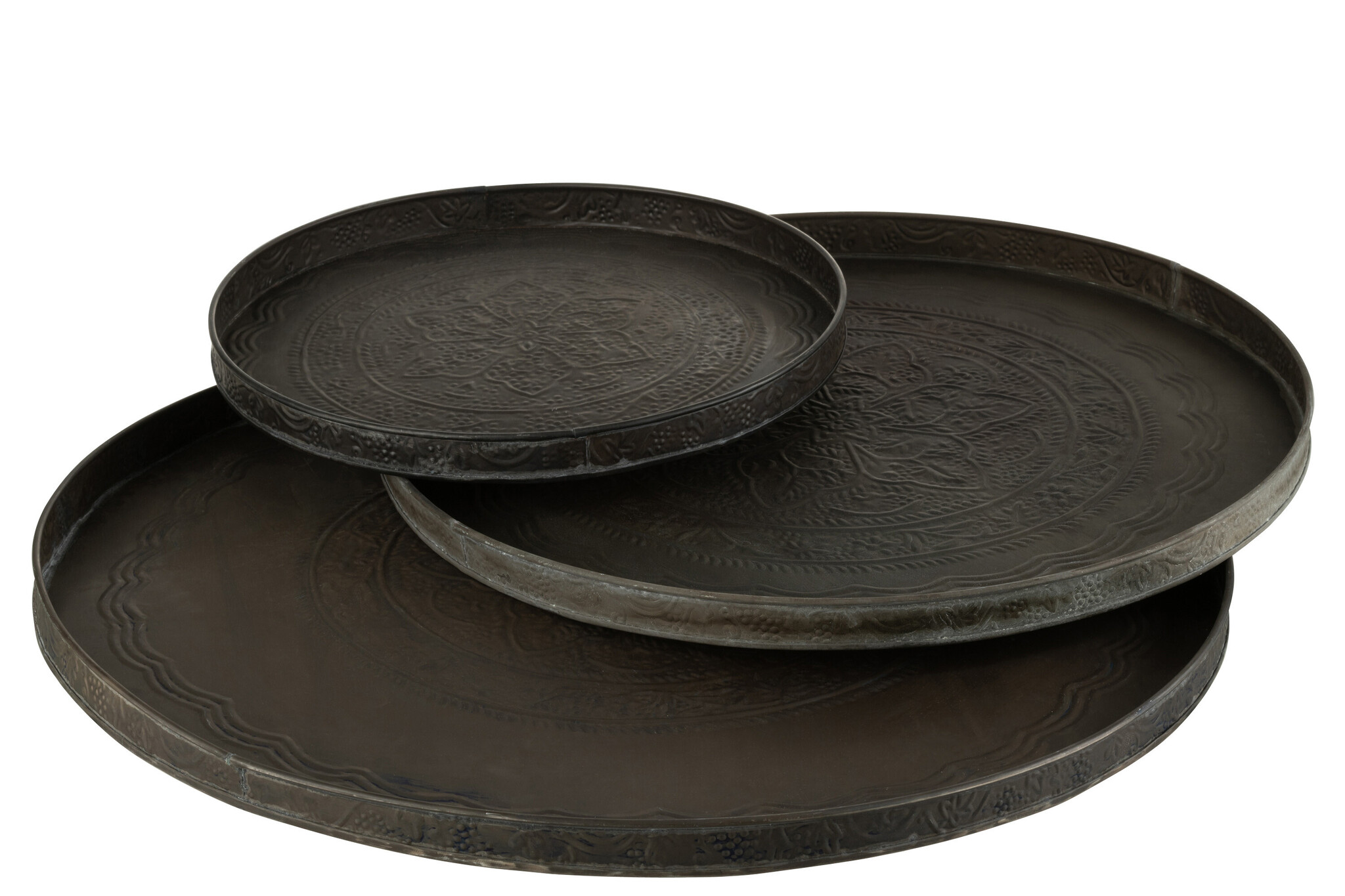 TRAY ROUND CLASSIC IR BL MAT L