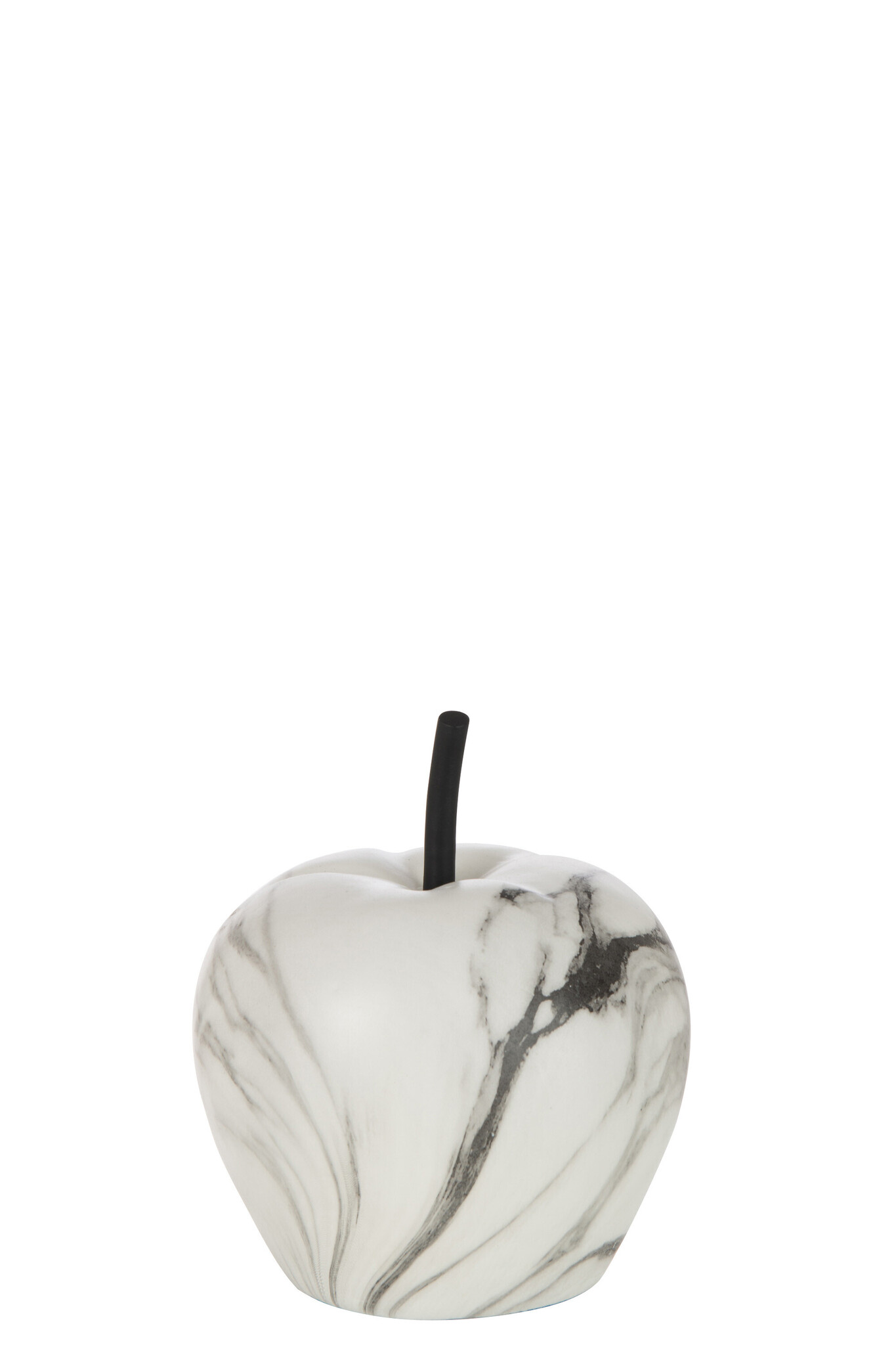 APPLE MARBLE POLY WHITE SMALL