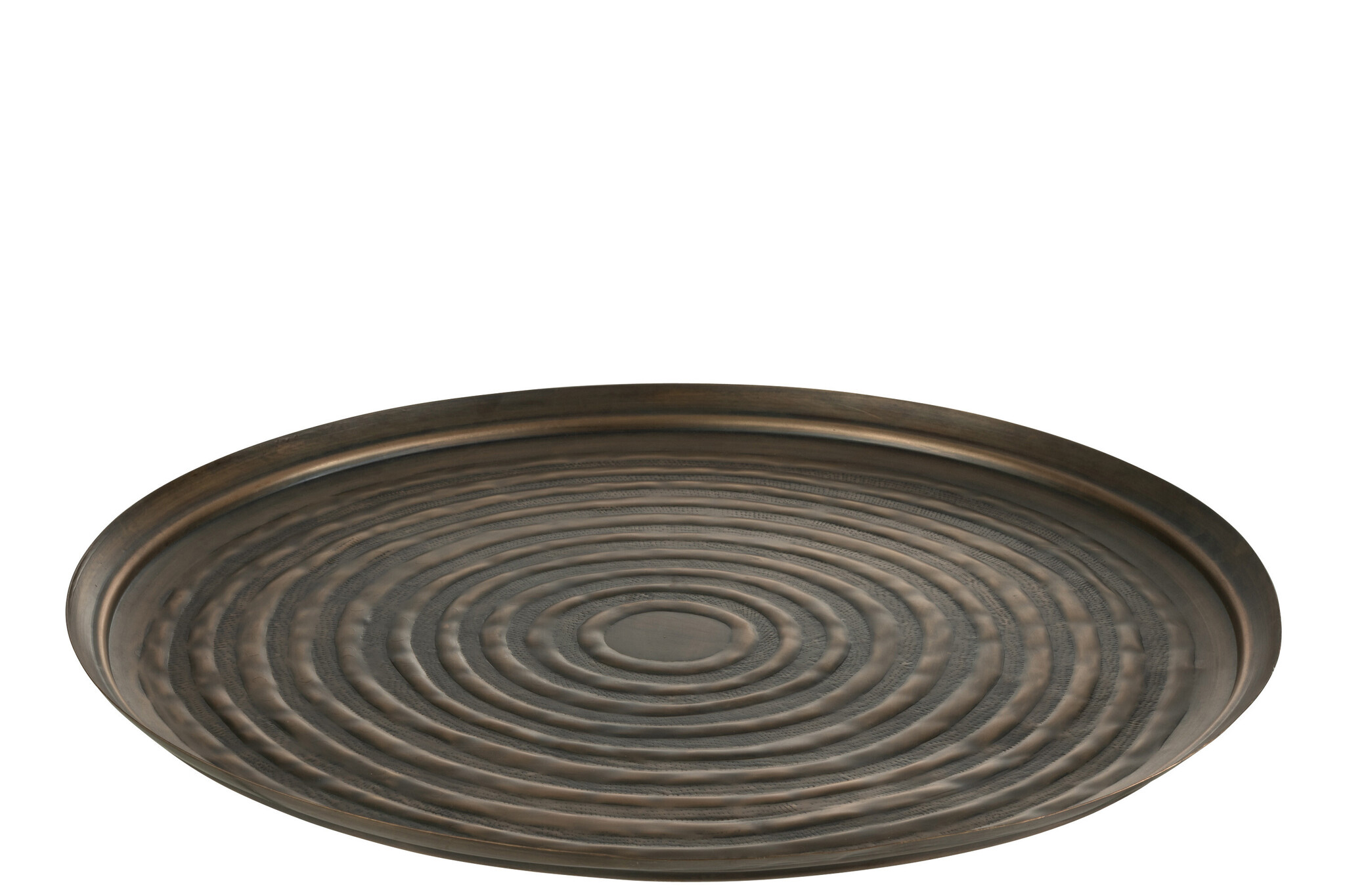 TRAY ROUND CLASSIC IRON BR L