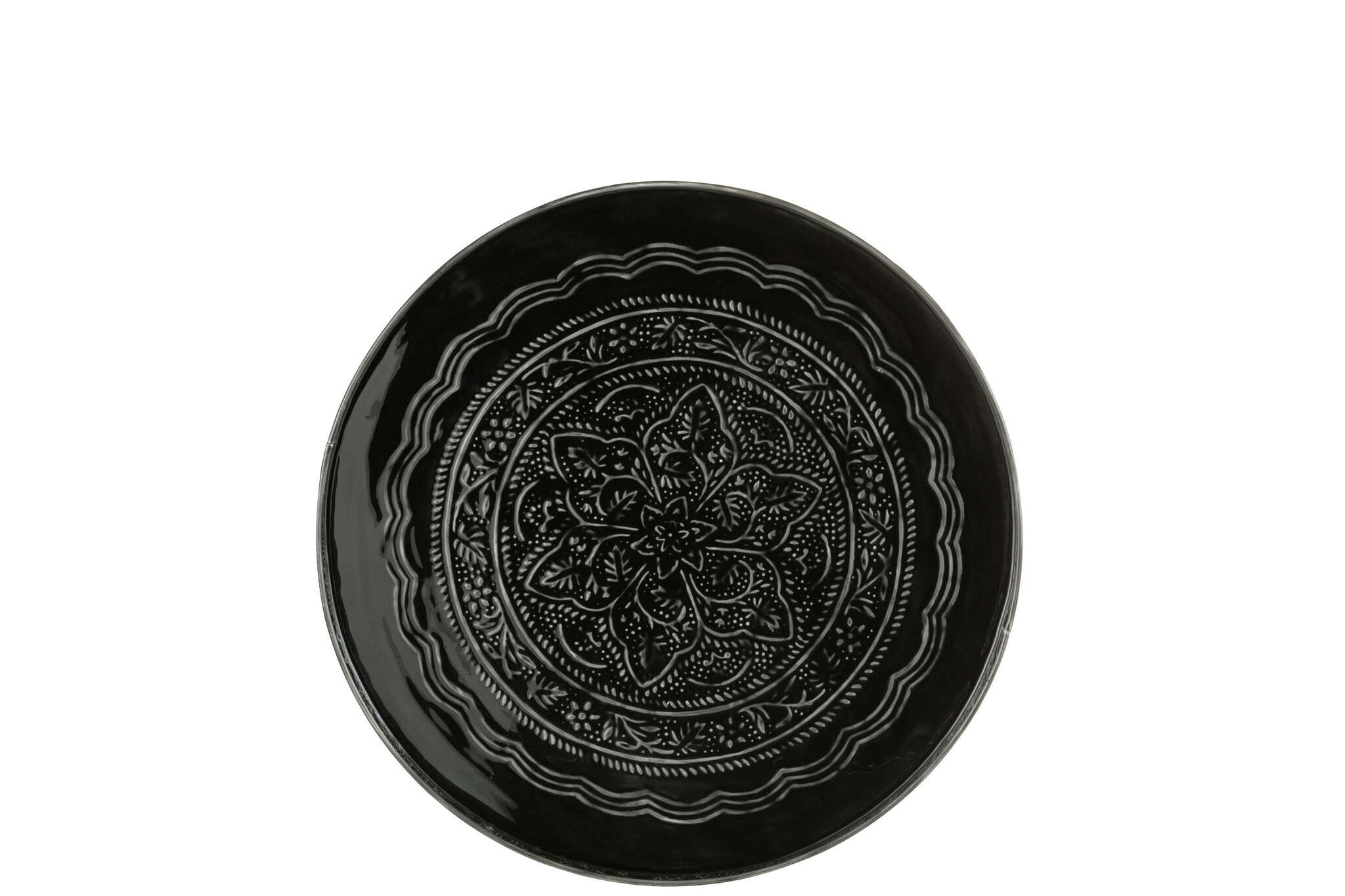 TRAY ROUND CLASSIC IRON BL M