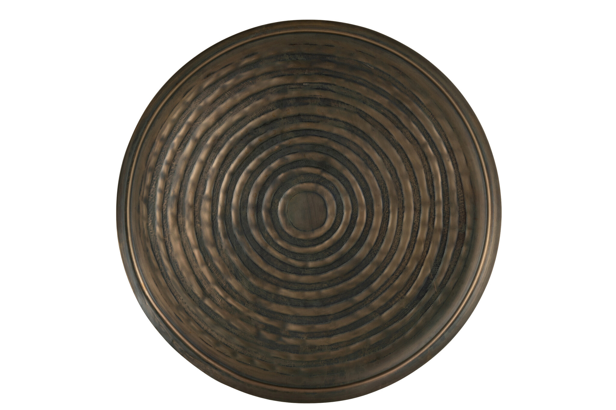 TRAY ROUND CLASSIC IRON BR L