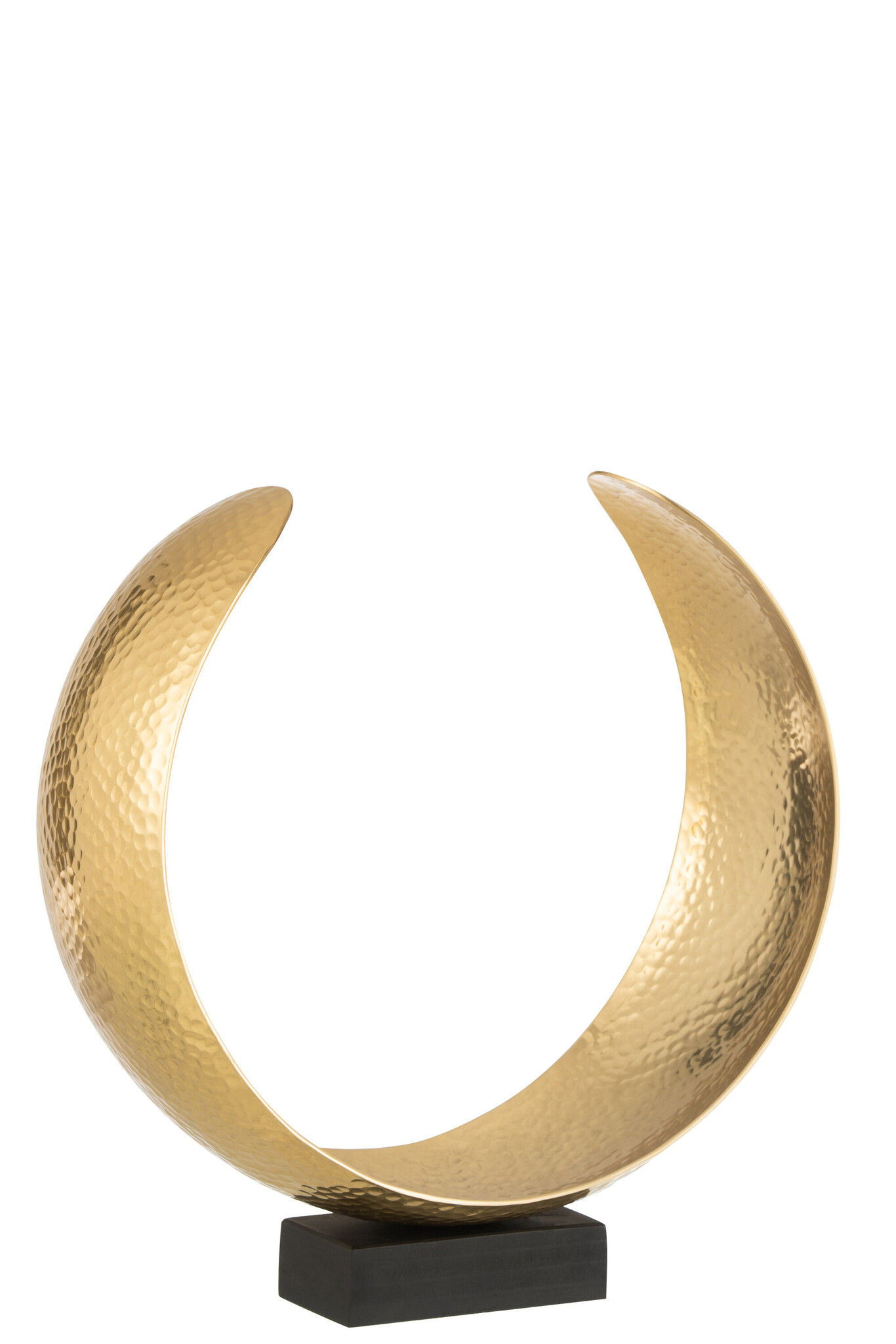 METAL MOON DECORATION GOLD L