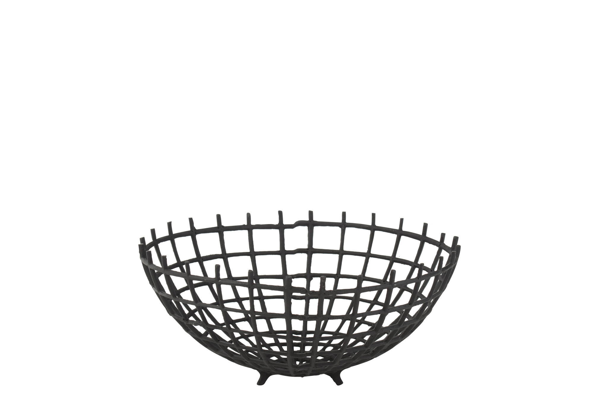 BOWL METAL BLACK MEDIUM