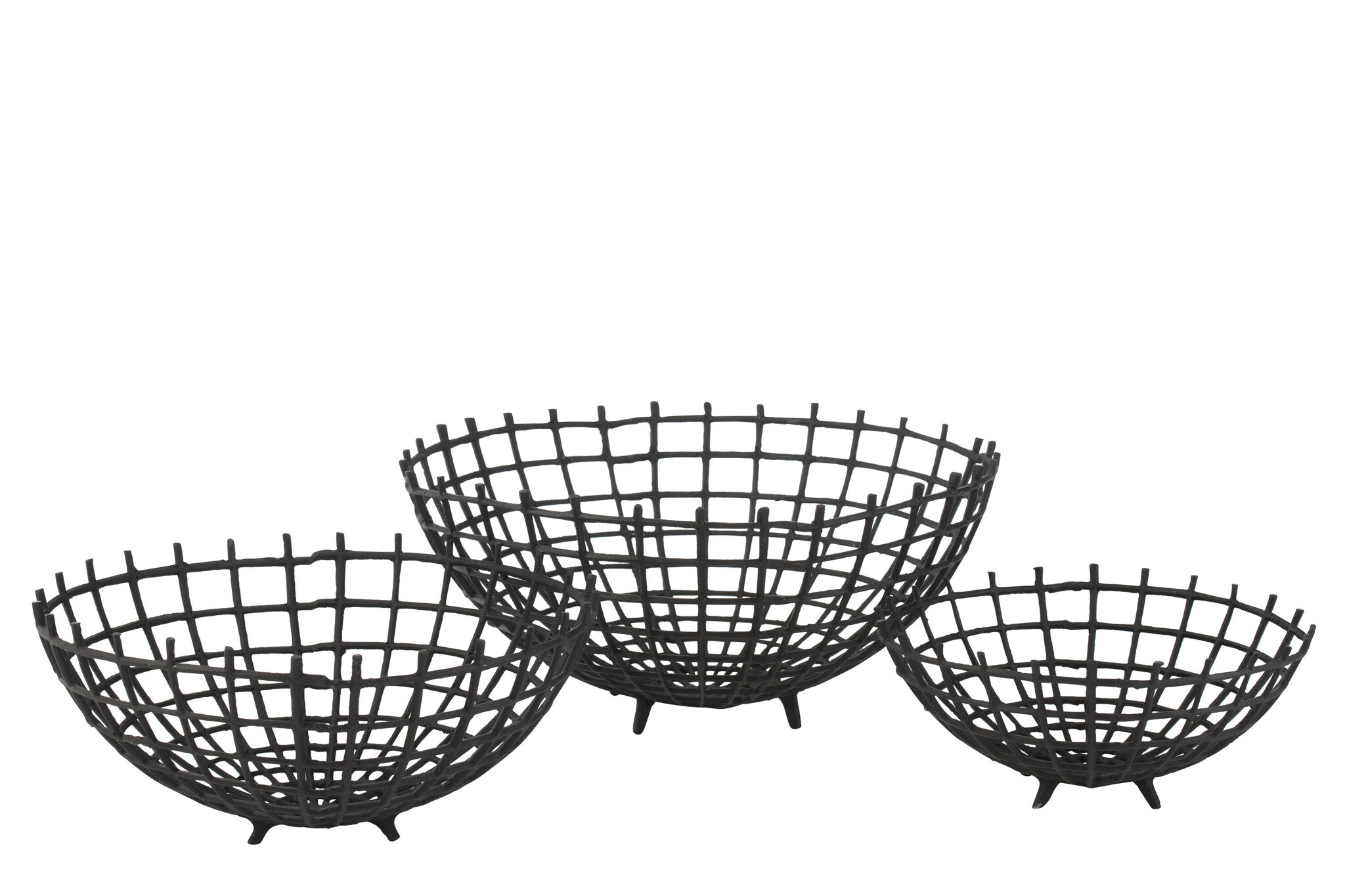 BOWL METAL BLACK LARGE