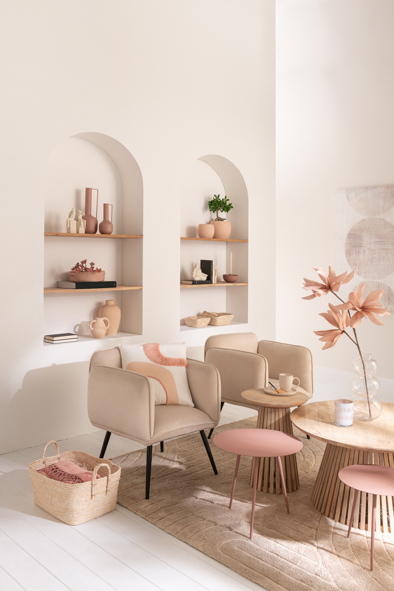 TABLE VINCENT MANGO WOOD NAT S