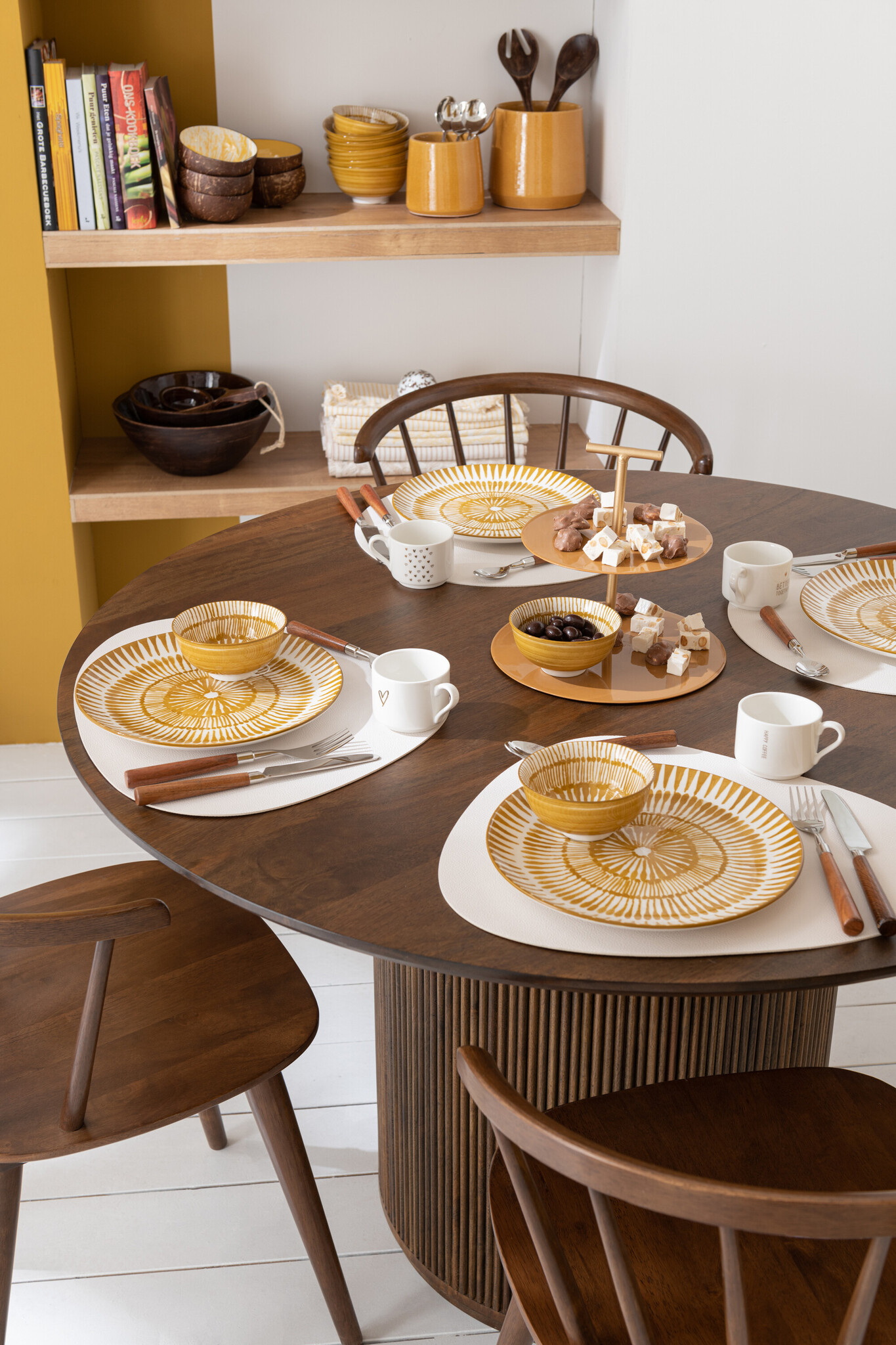 TABLE VINCENT MANGO WOOD BR L